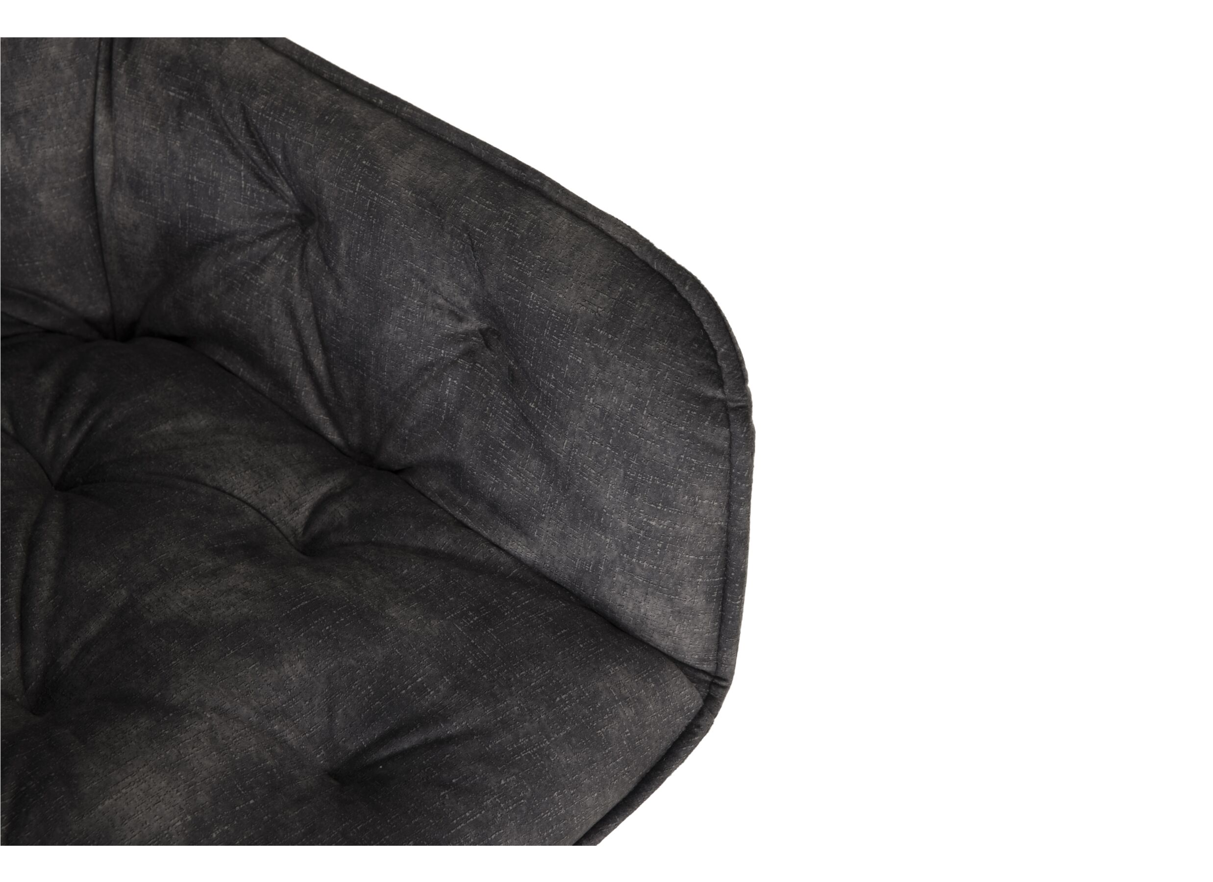 Stoel Sylt 56x60x83cm - stof - grijs