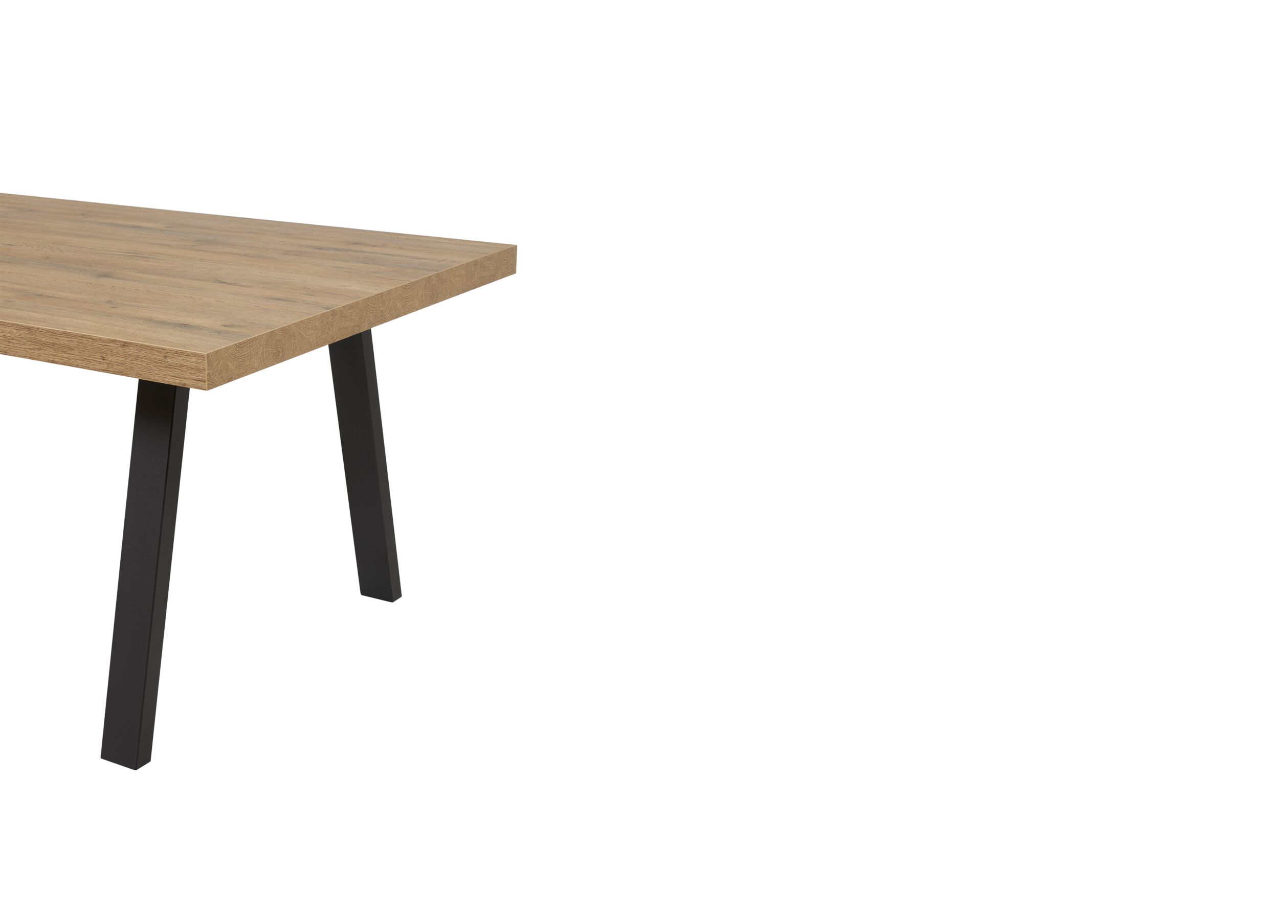 Table Otto Piero 230x100cm - film décoratif - scarlet chêne