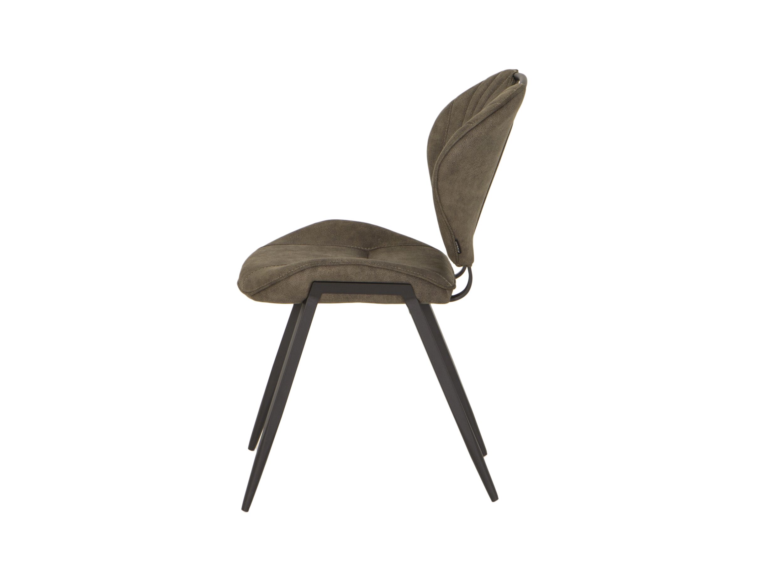 Chaise Jim 49x62x87cm - tissu - luxor moss
