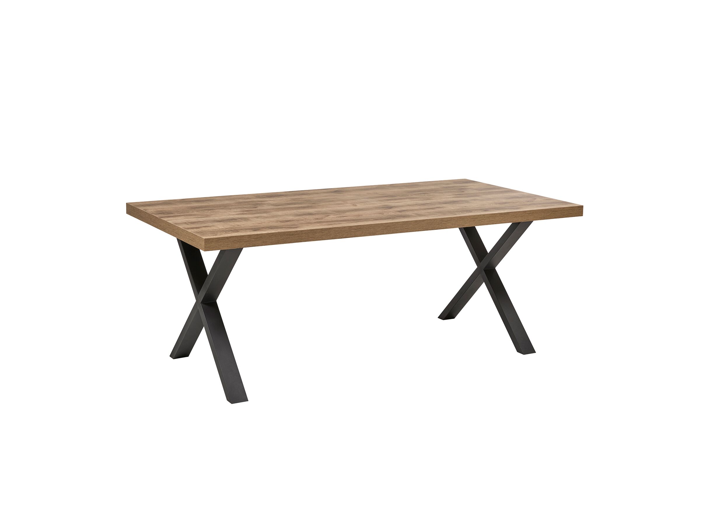 Tafel Otto Piero 170x100cm - meubelplaat - scarlet eik