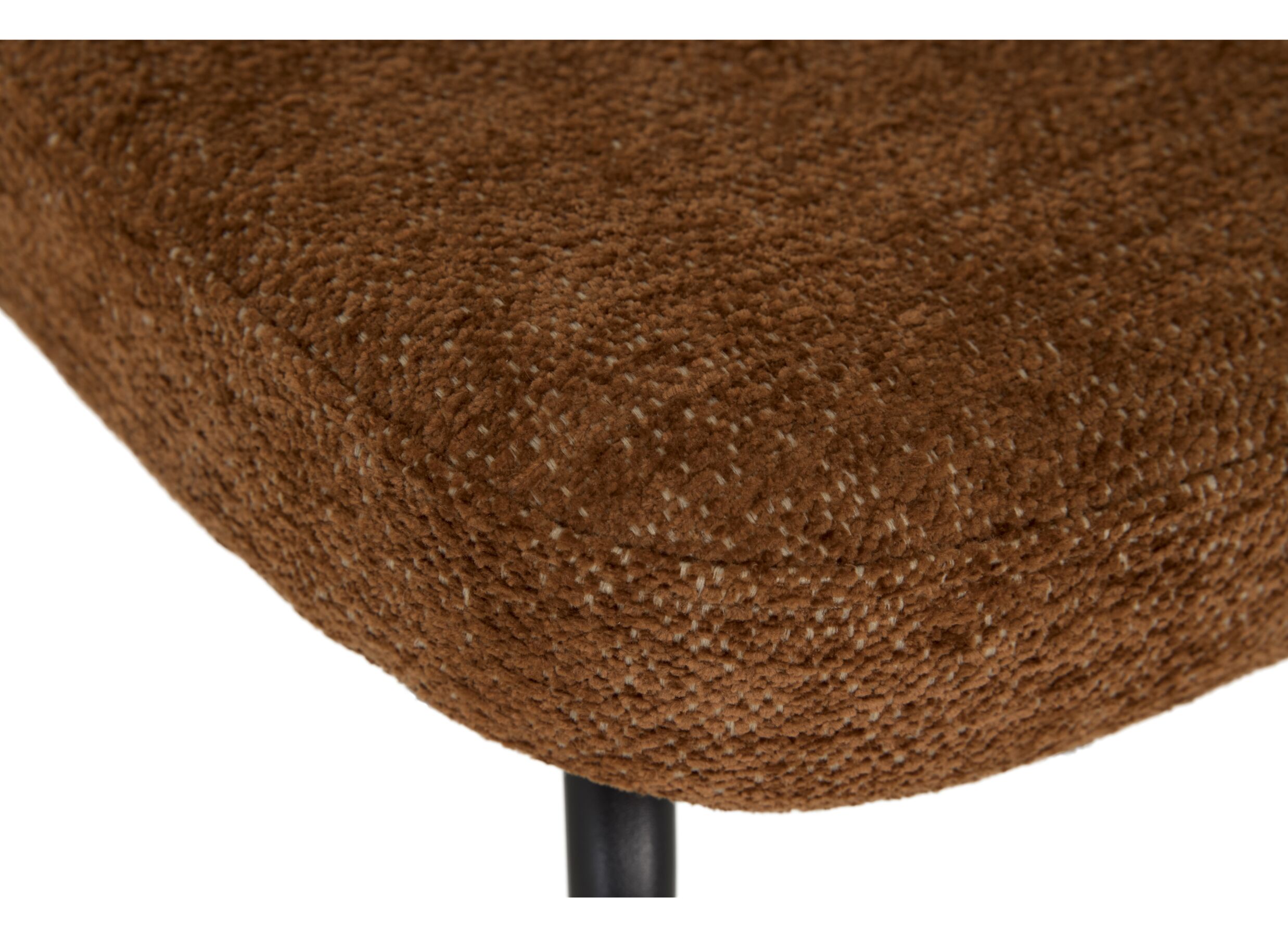 Barstoel Shell ZH65cm - stof - roest