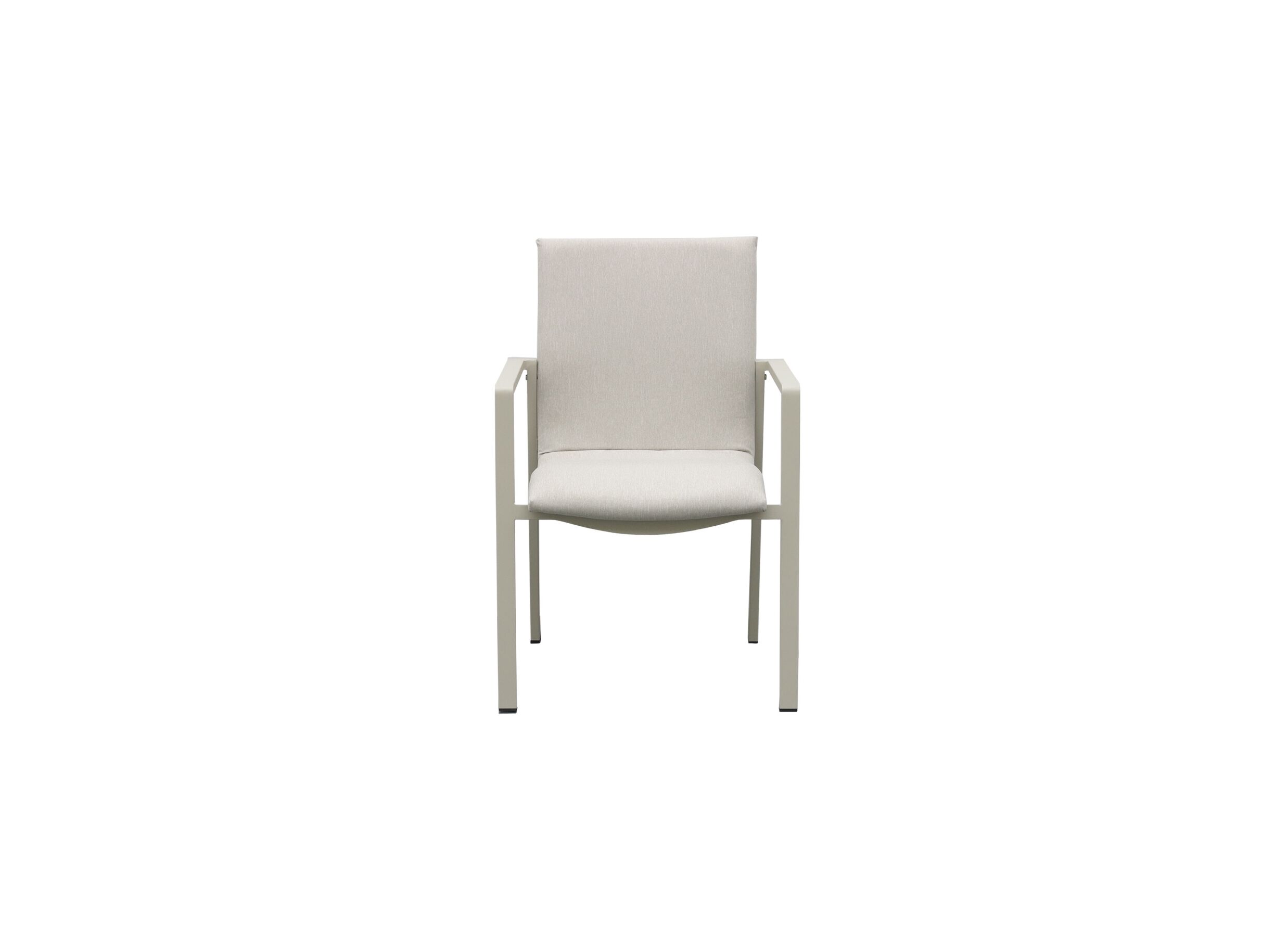 Aperçu - Chaise de jardin Cardamom 61x57x85cm - aluminium - greige