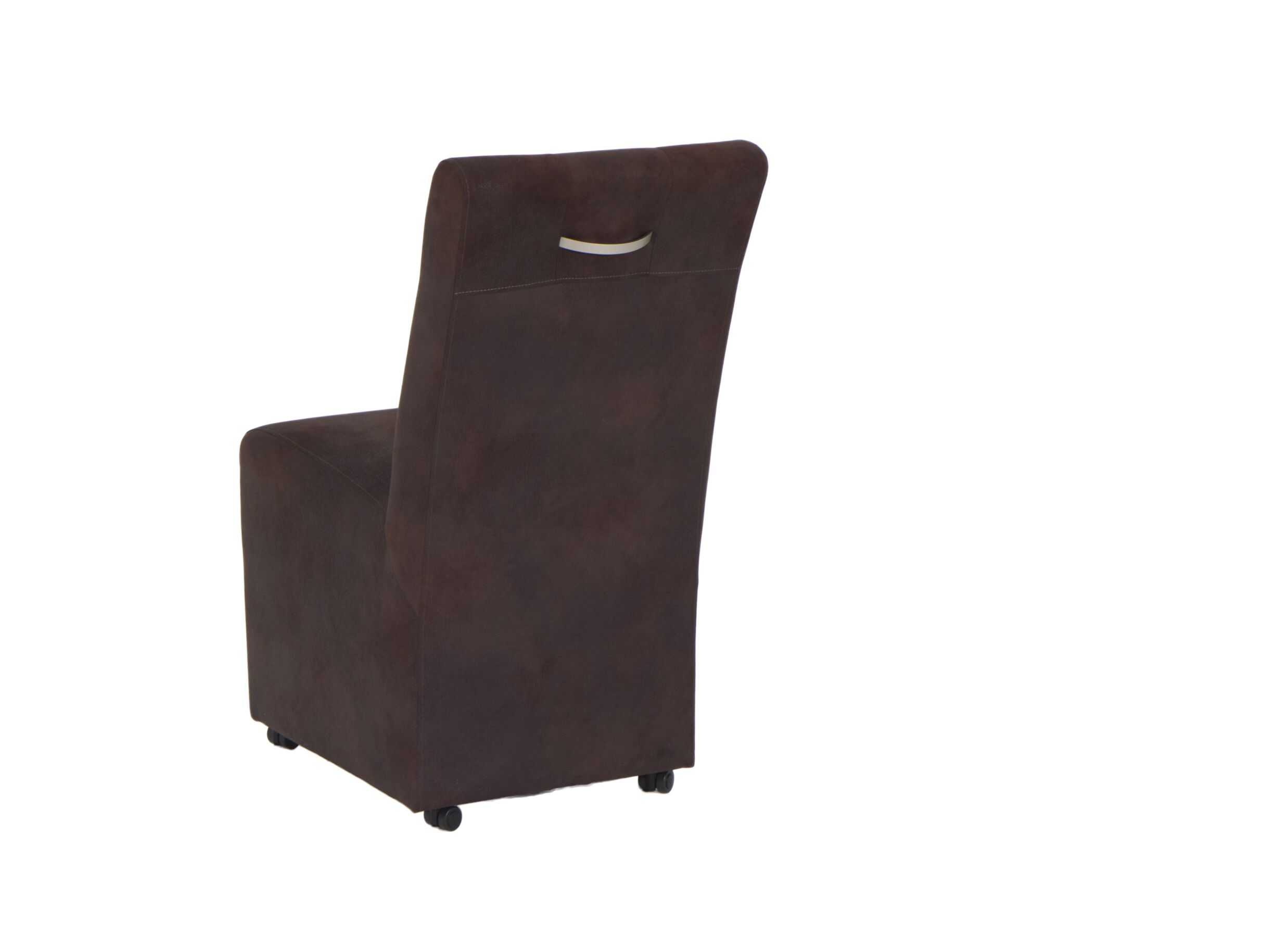 Stoel Porto 50x62x96,5cm - polyestervezel - bruin