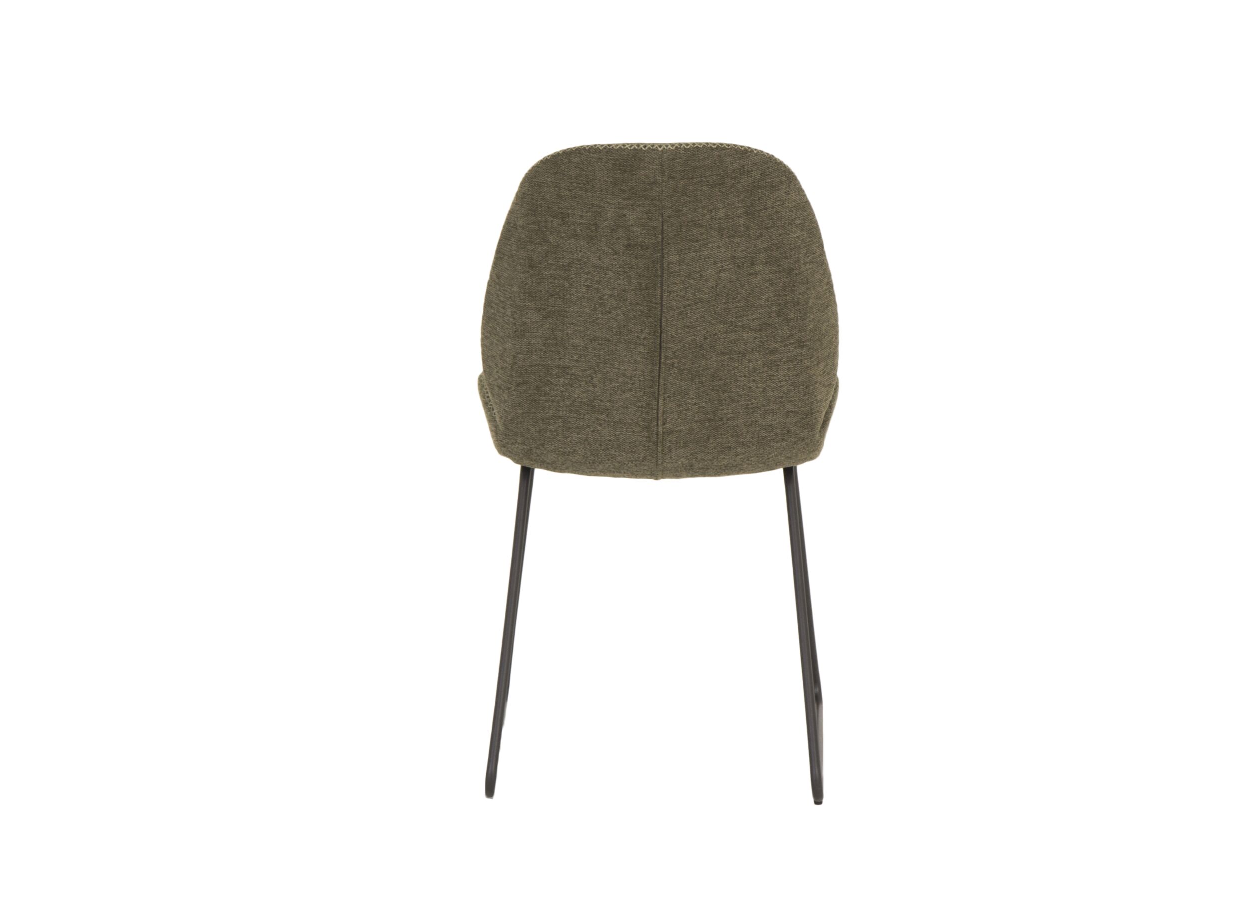 Detail - Chaise Patti 49x53x87cm - tissu - vert