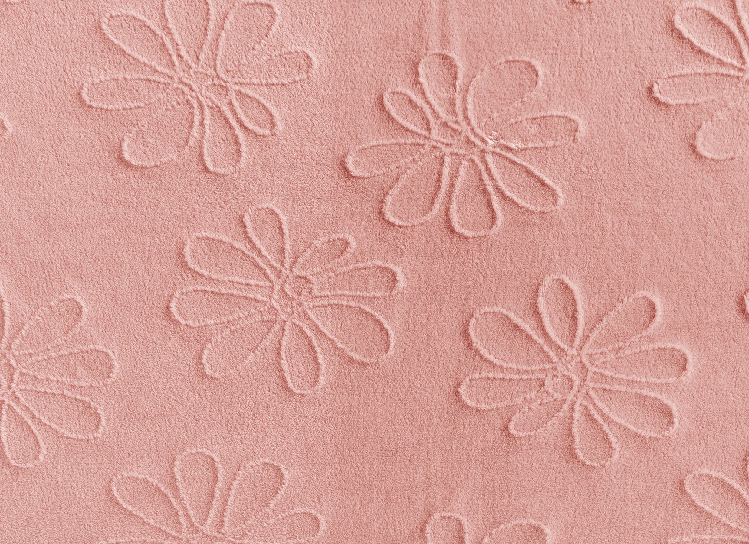 Detailfoto - Plaid Blenda 150x200cm - polyester - rose tan