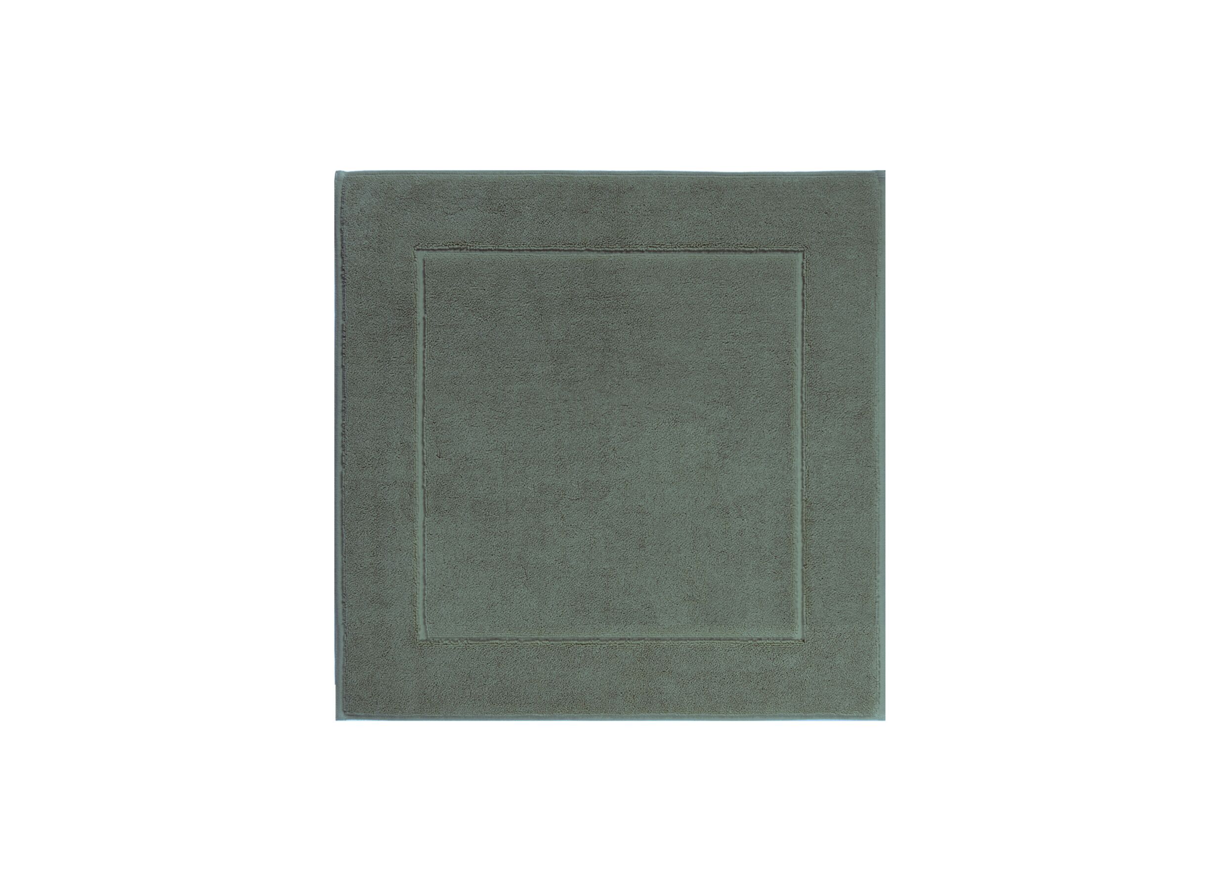 Plus Important - Tapis de bain London 60x60cm - katoen - forest avec antidérapant