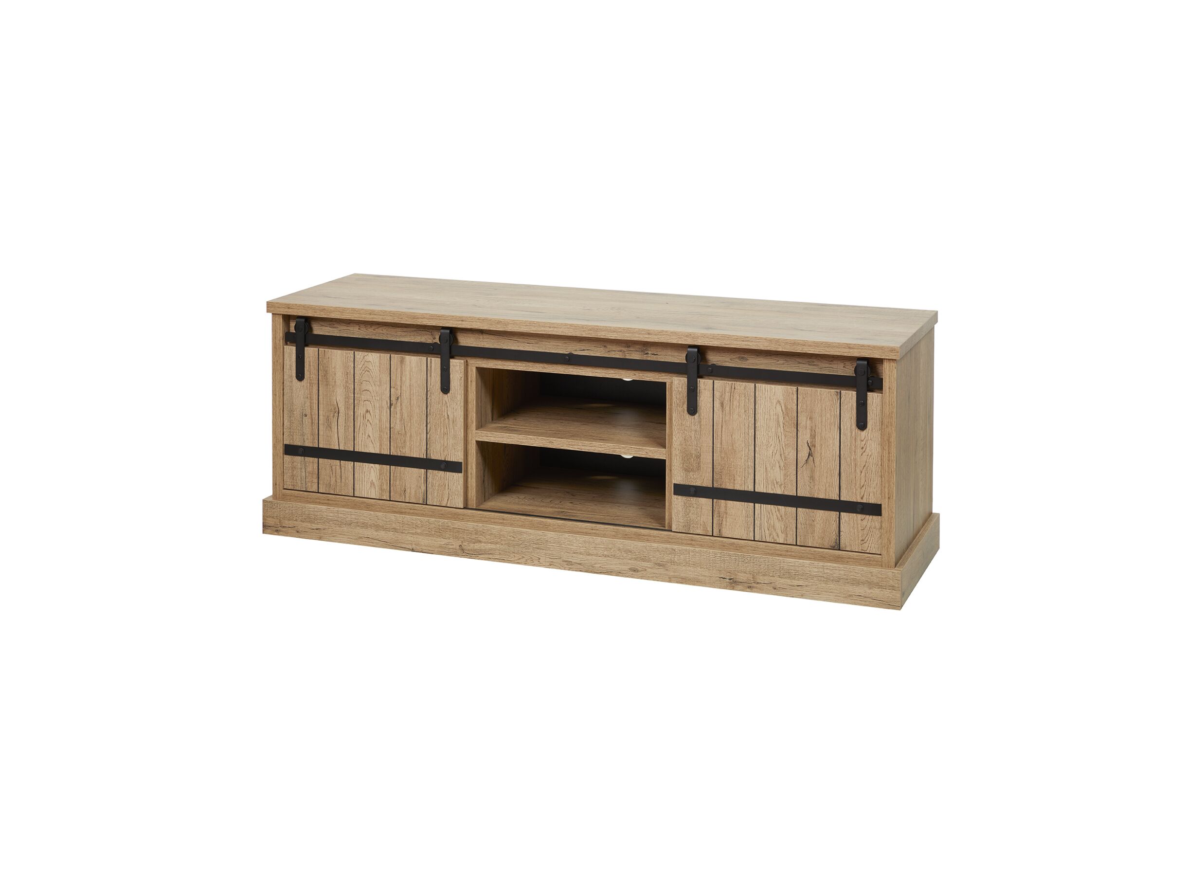 Meuble TV Piero 164cm - film décoratif - scarlet oak
