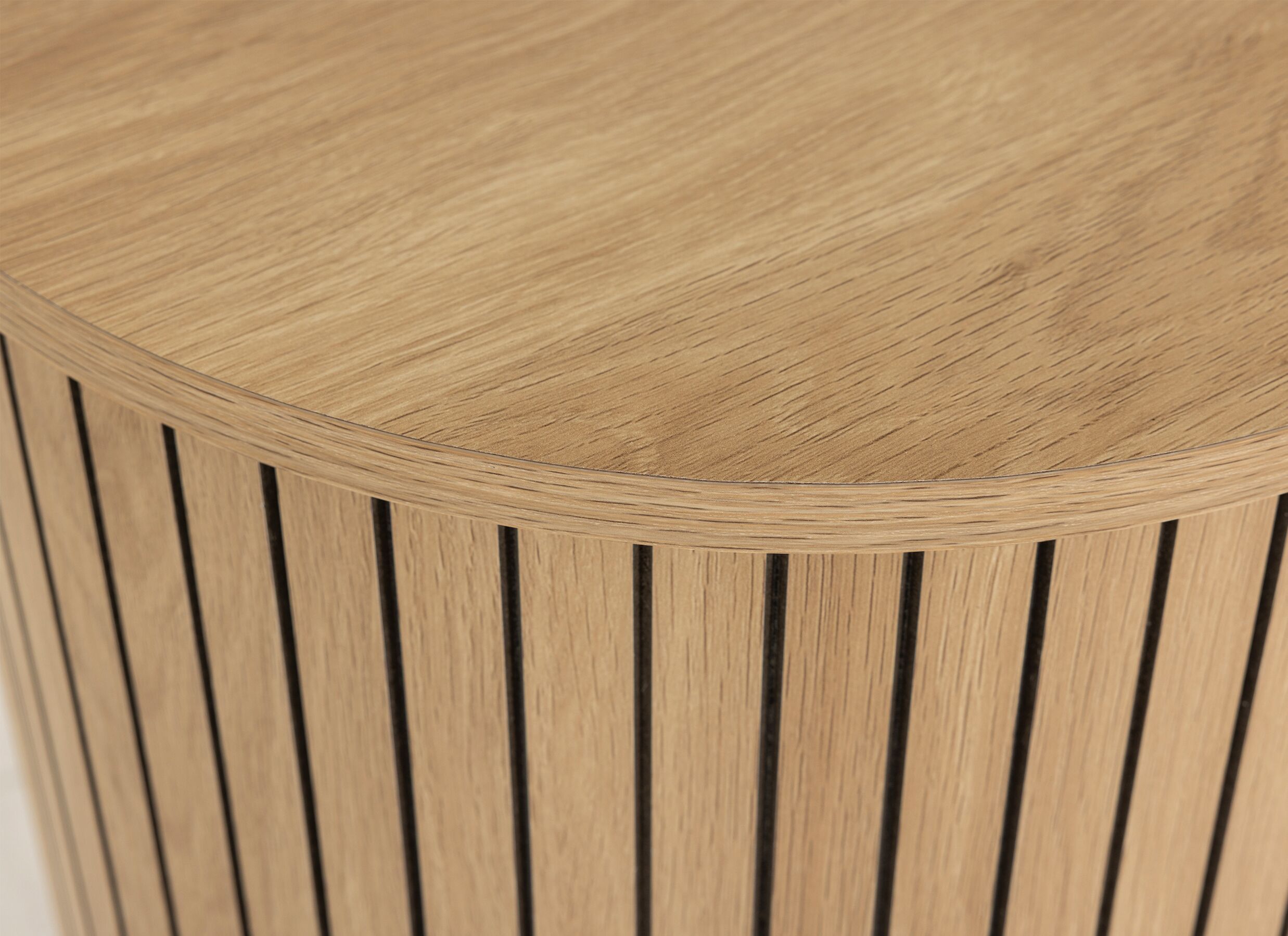 Detailfoto - Commode Craze 120x40x80cm - melamine - light oak