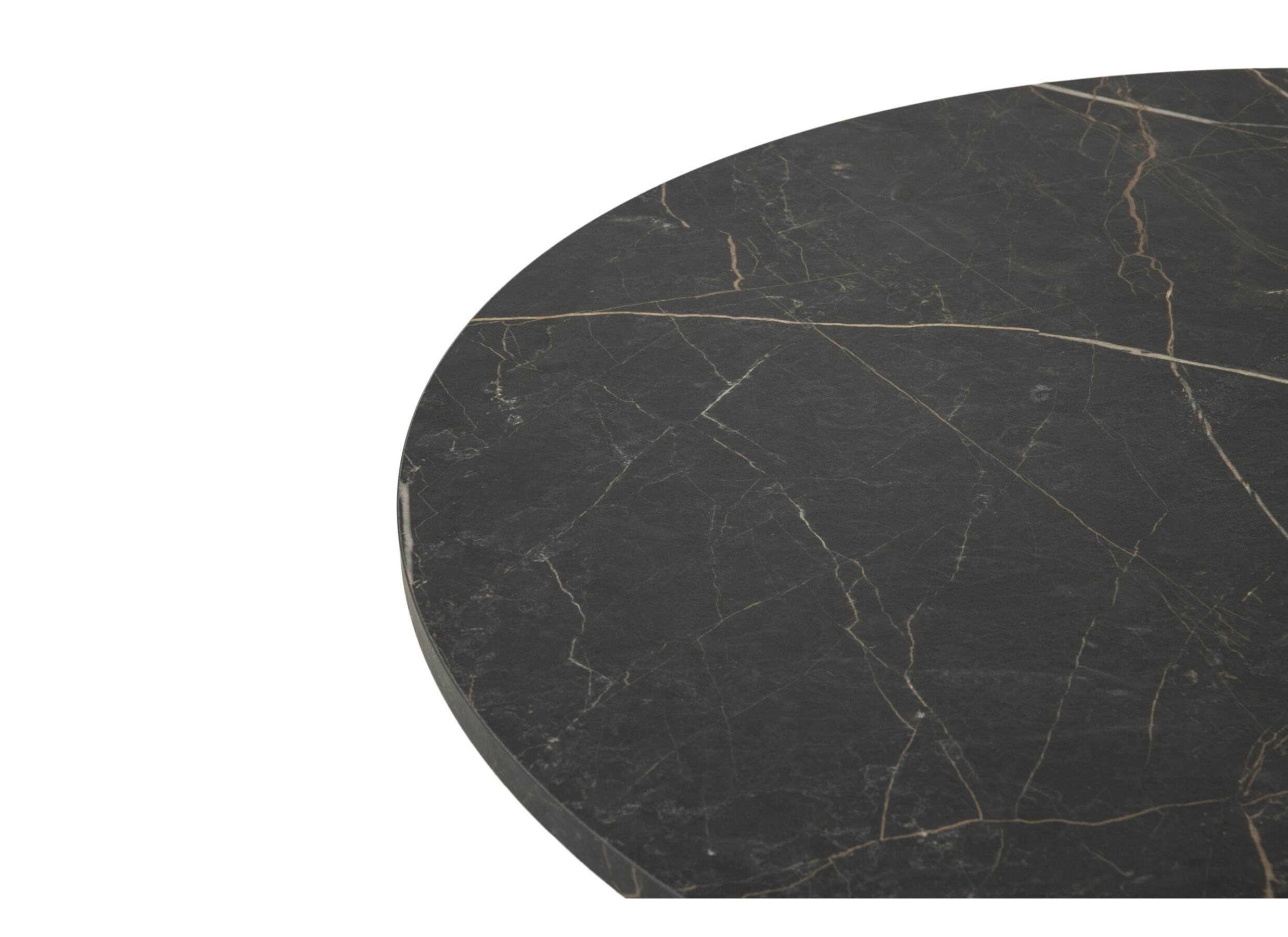 Detail - Table ronde Spinner Ø120cm - décor - anthracite