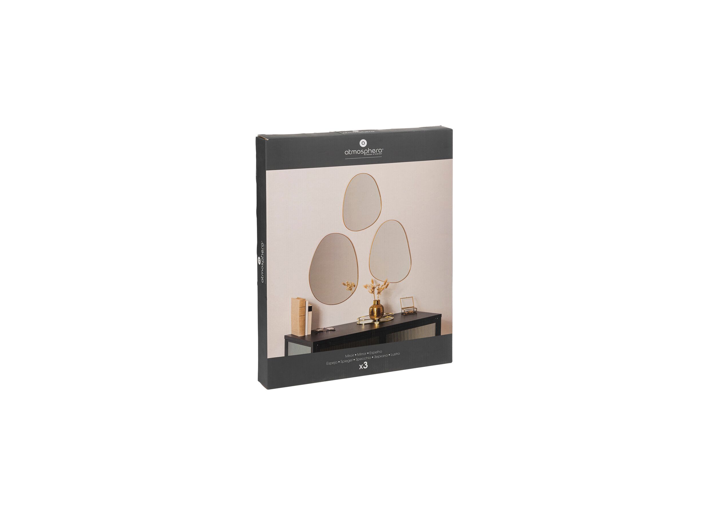 Aperçu - Miroir Lida lot de 3