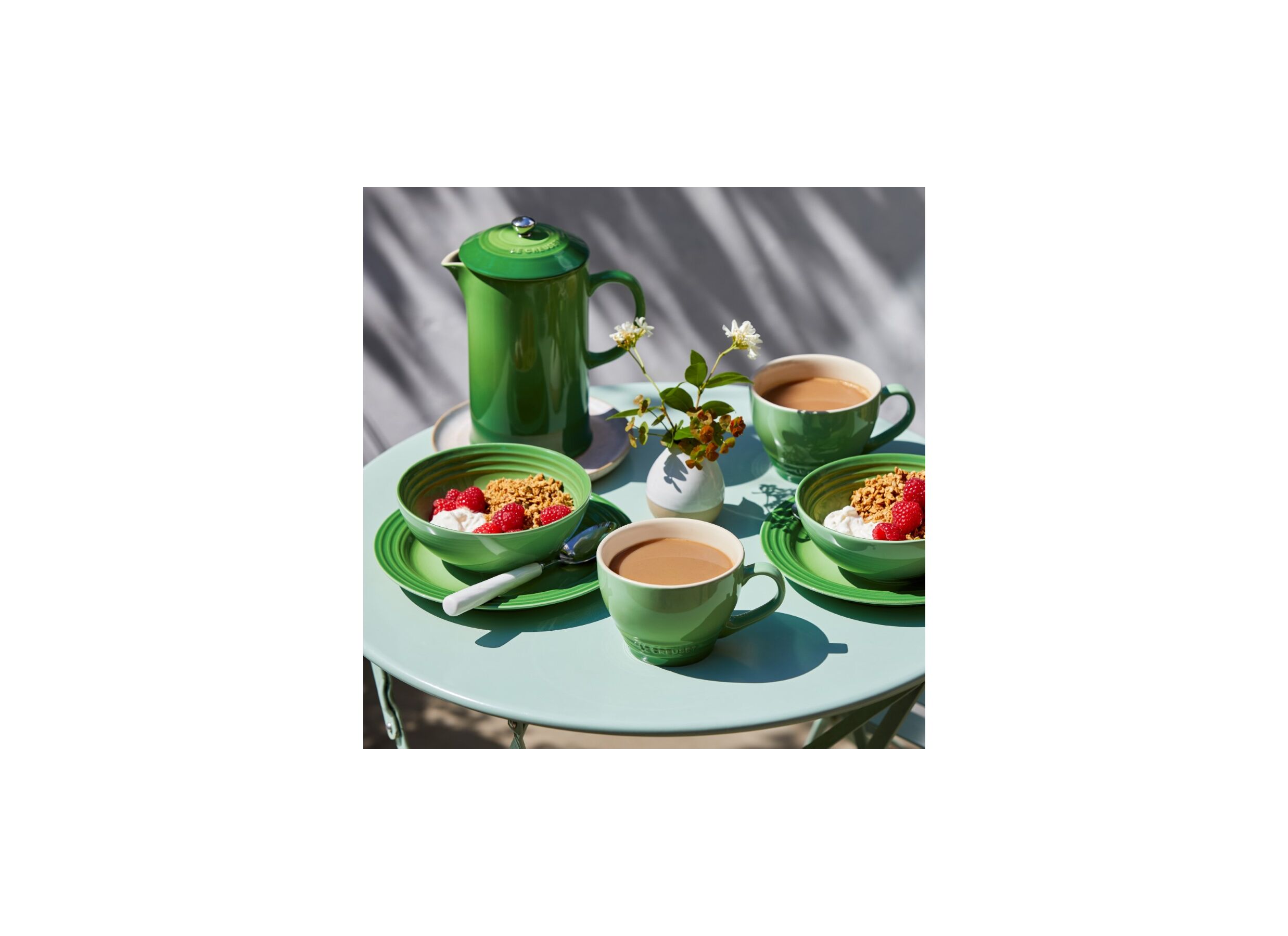 Sfeerfoto - Mok Le Creuset 40cl bamboo