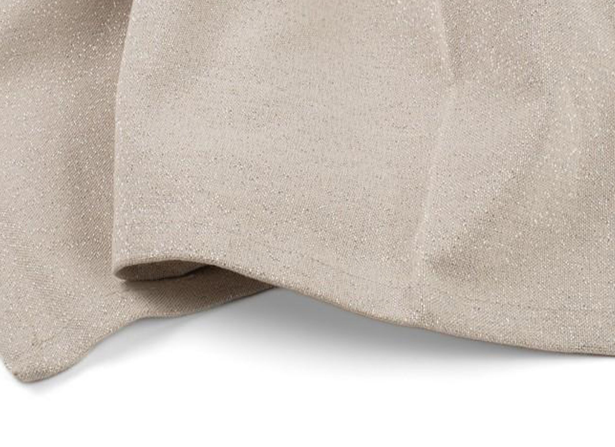 Detail - Nappe Wow 150x300cm - coton & lin - glow greige