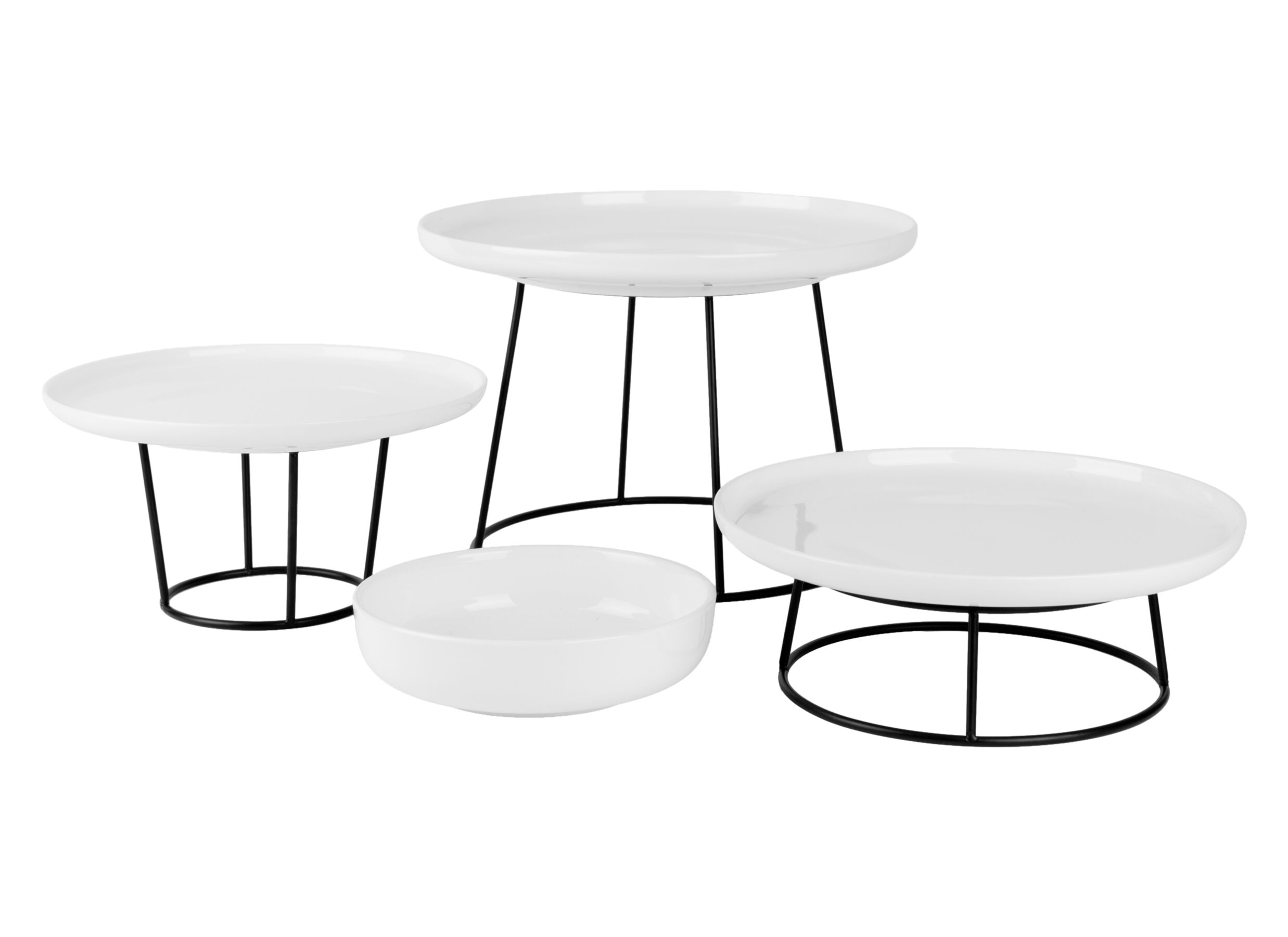 Photo ensemble - Buffet Standard Ø25,3cm - métal - noir