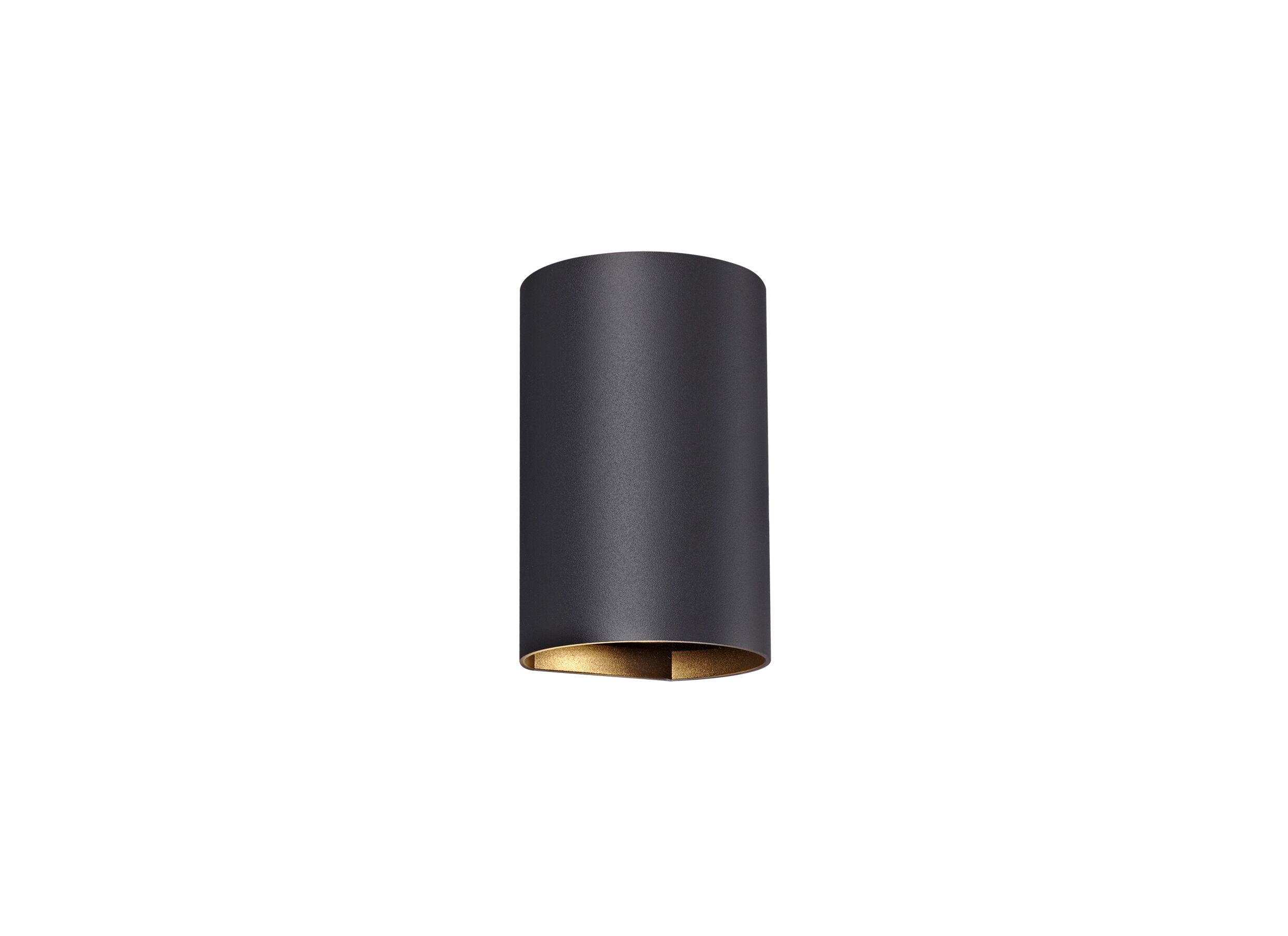 Wandlamp zwart 2x50W GU10