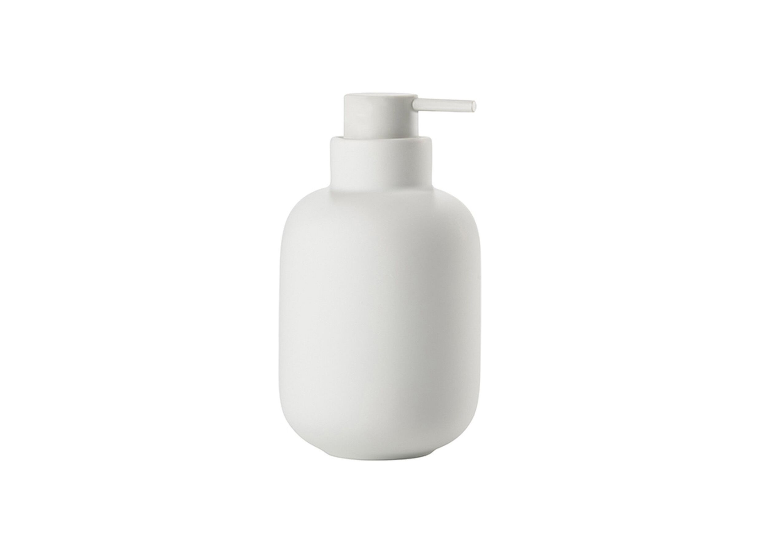 Zeeppompje Sensu Ø7 - Distributeur de savon Sensu Ø7,50x13cm - céramique - blanc