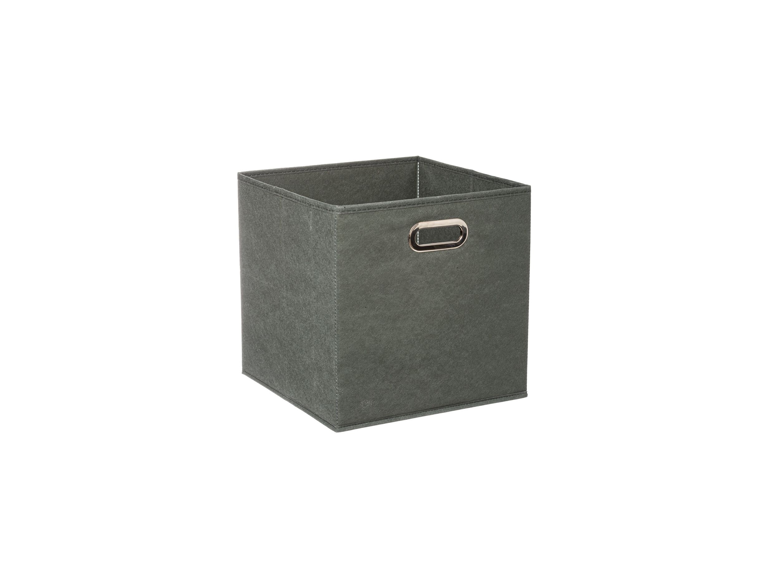 Boite de rangement 31x31x31cm khaki - Boite de rangement 31x31x31cm khaki