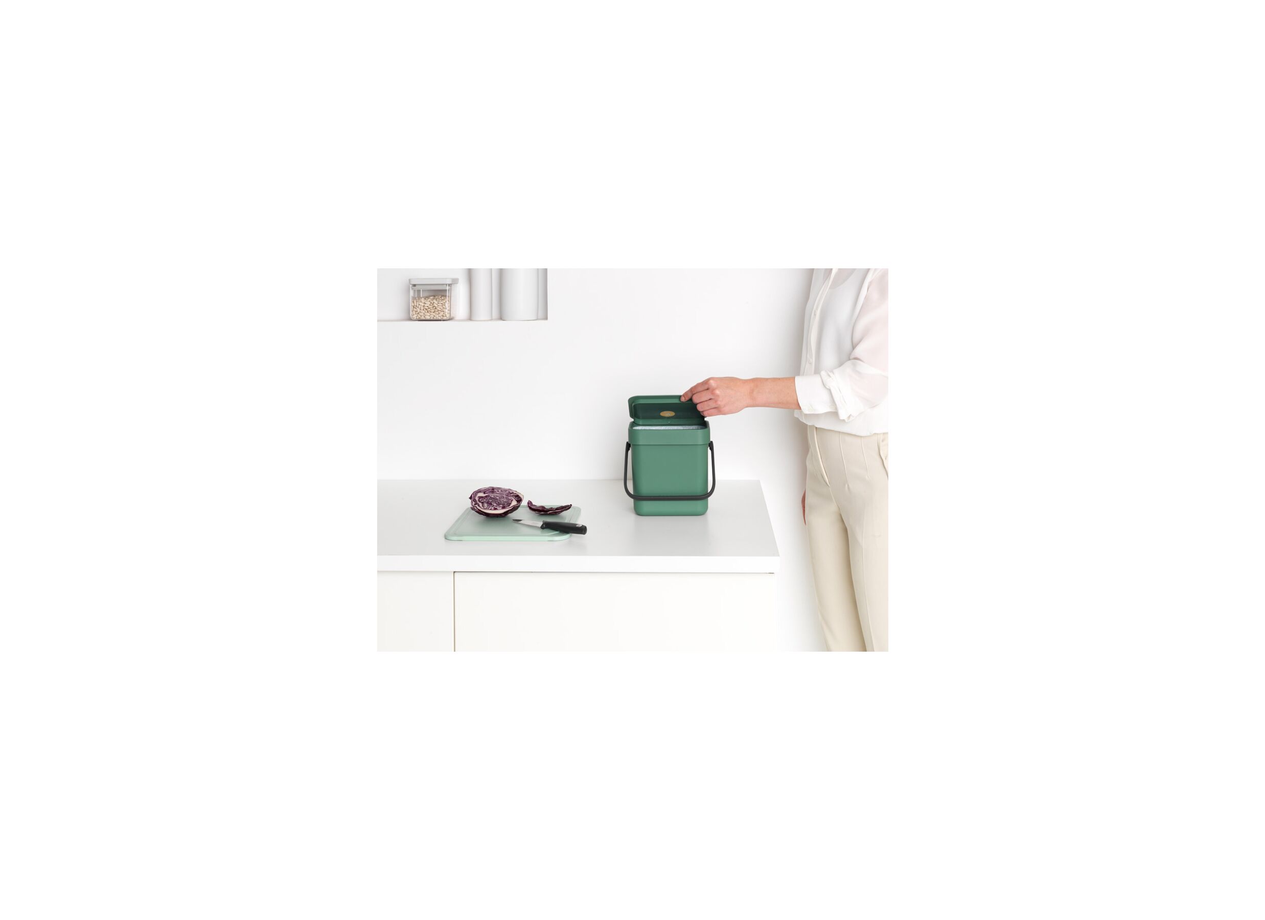 Foto ambiance - Poubelle Sort & Go Brabantia 3L