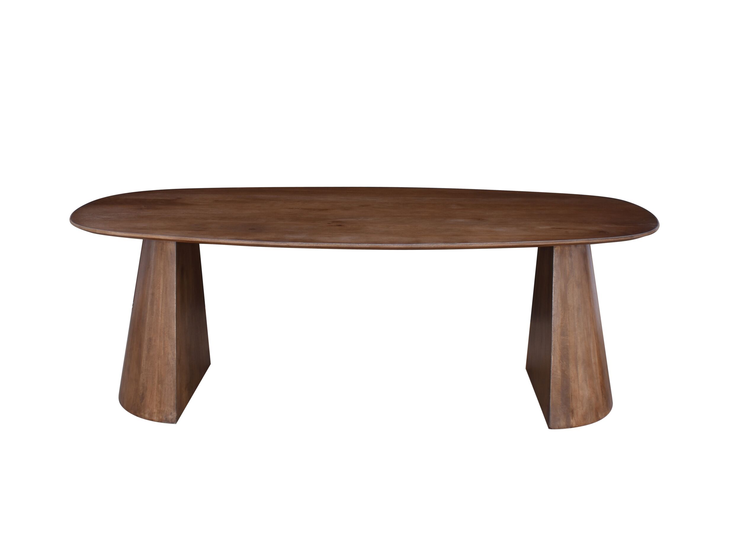 Overzichtsfoto - Tafel Stradale 220x100cm - mango massief - bruin