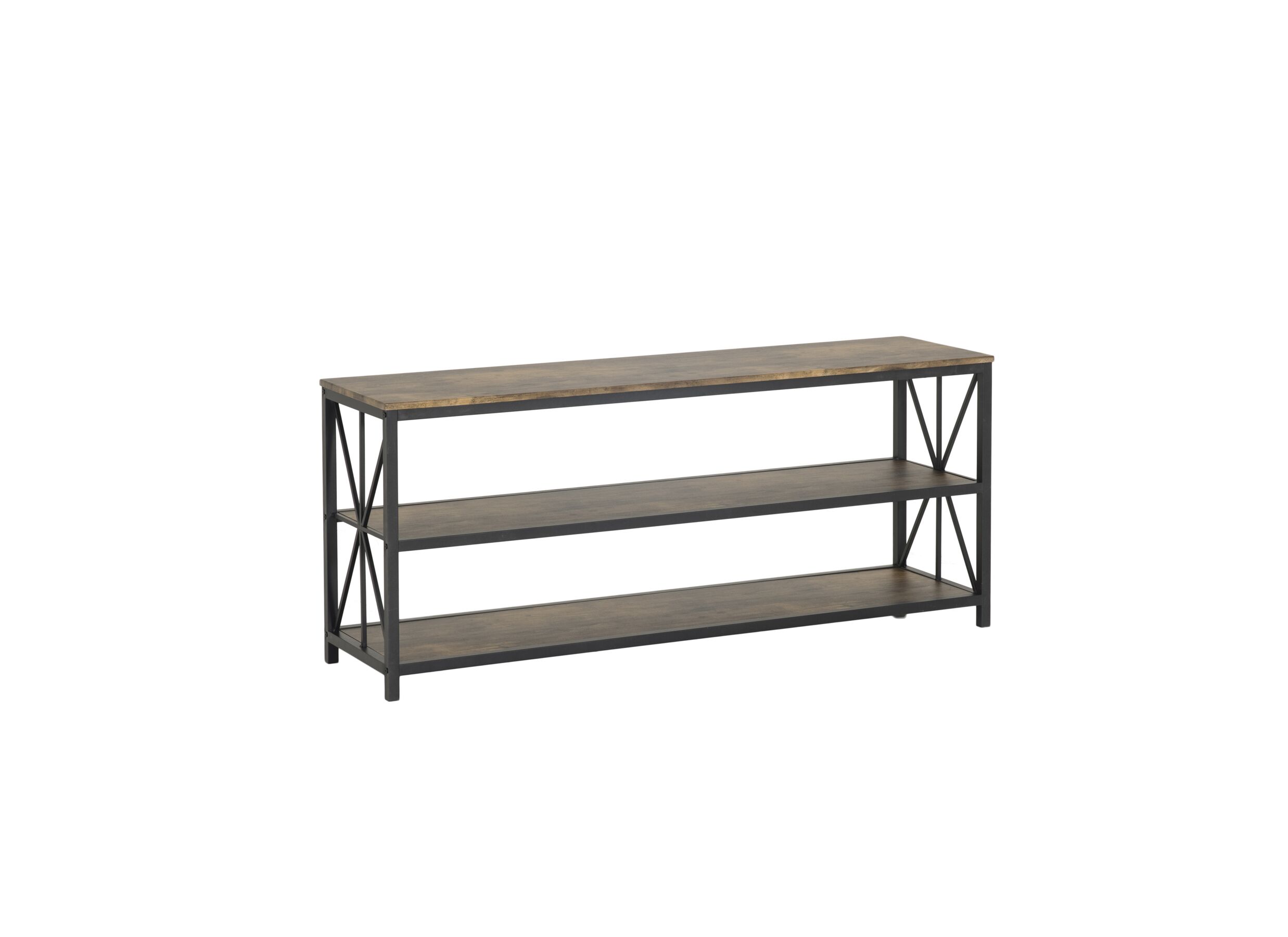 Hoofdfoto - Tv-meubel Jackson 152cm - MDF - walnoot