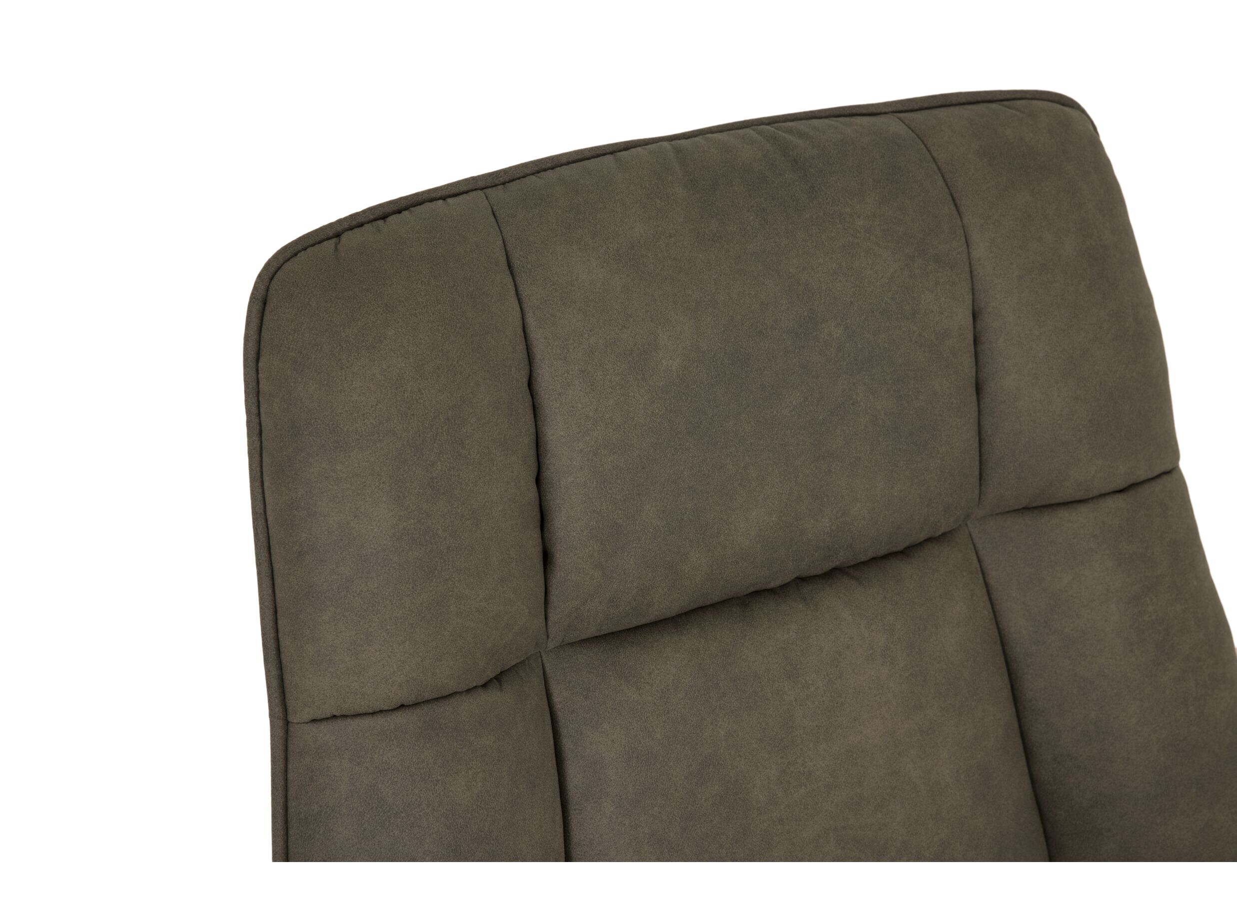 Fauteuil pivotant Slow 100x82x93cm - tissu - vert