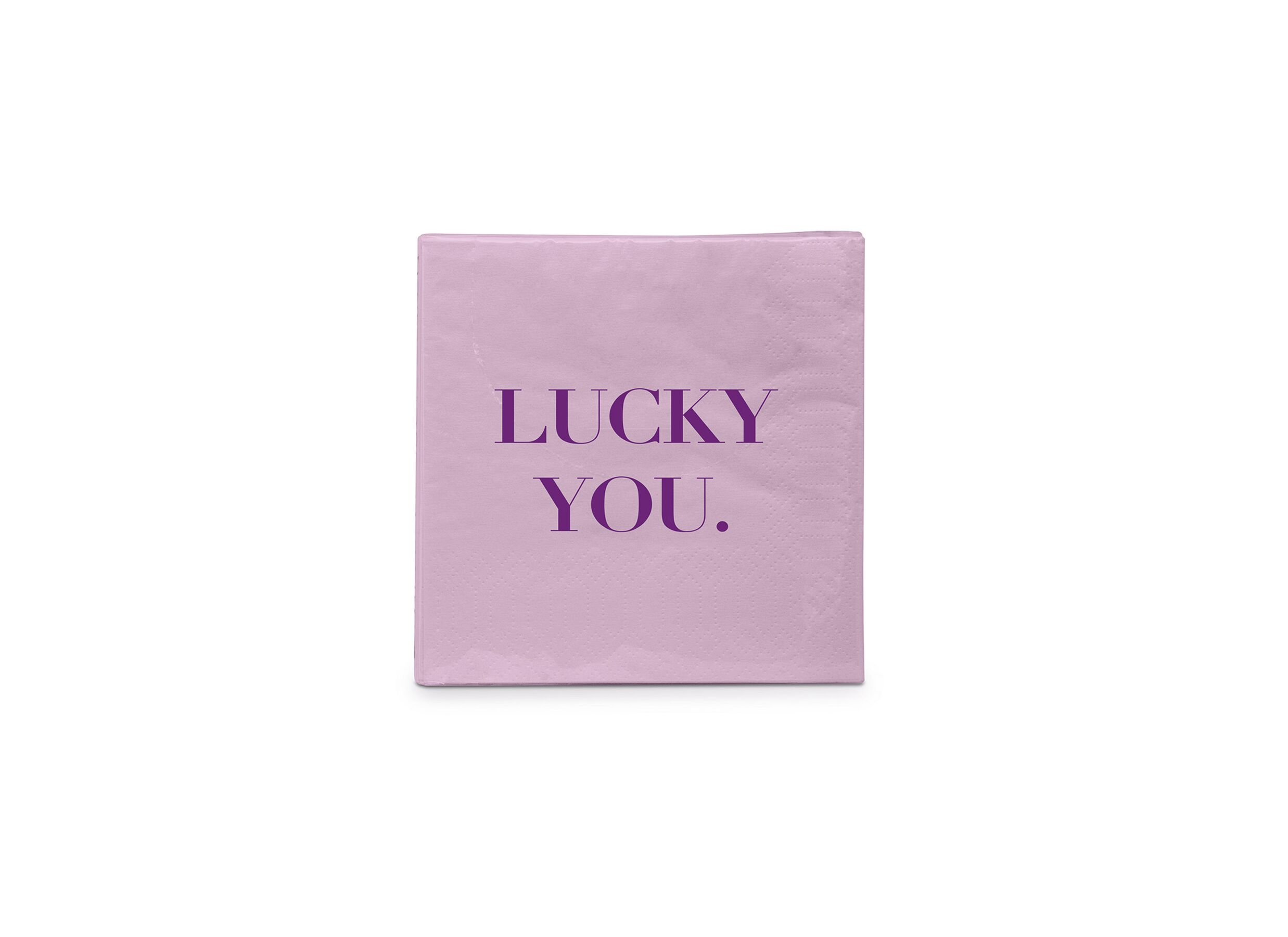 Serviette Lucky You 25x25cm multicolore 20 pièces - Serviette Lucky You 25x25cm multicolore 20 pièces
