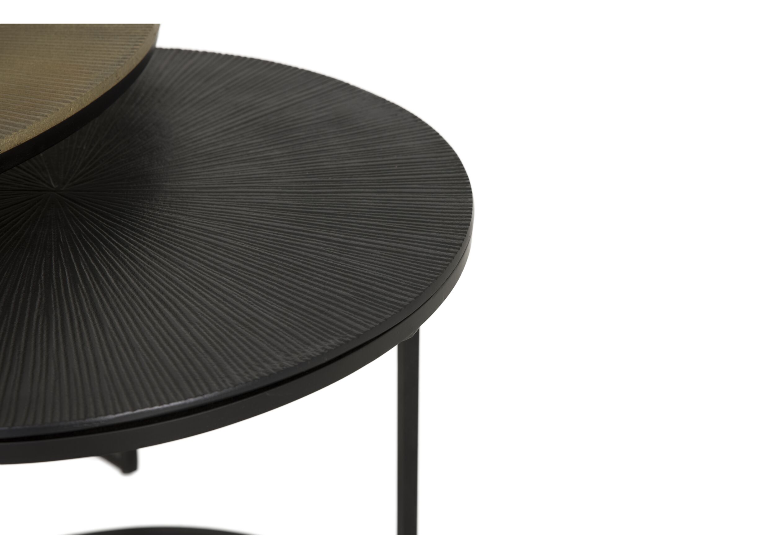 Detail - Table d'appoint Laggan Ø61/Ø43cm lot de 2