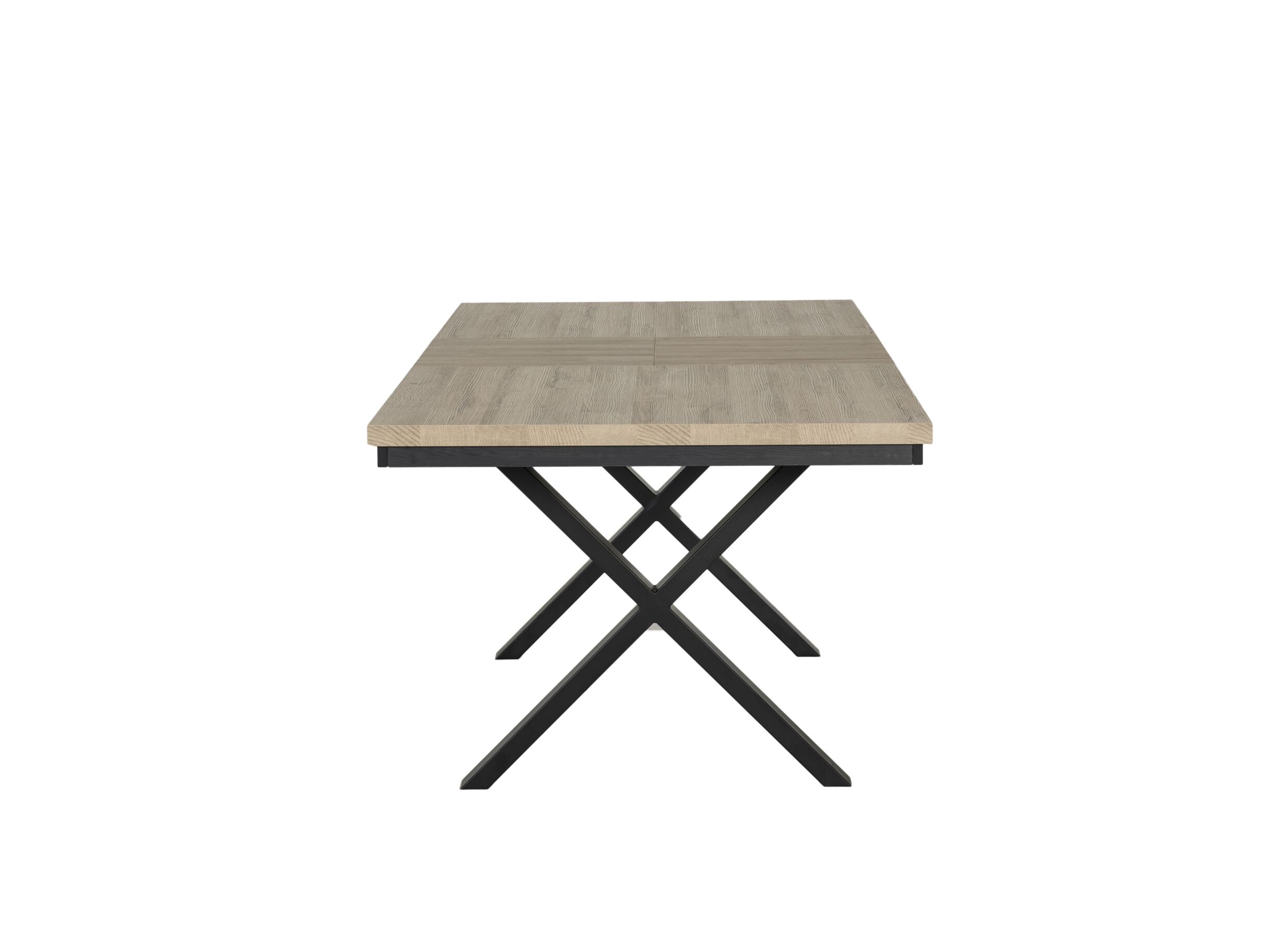 Overzichtsfoto - Tafel Tibo 190/250x100cm - melamine - french oak