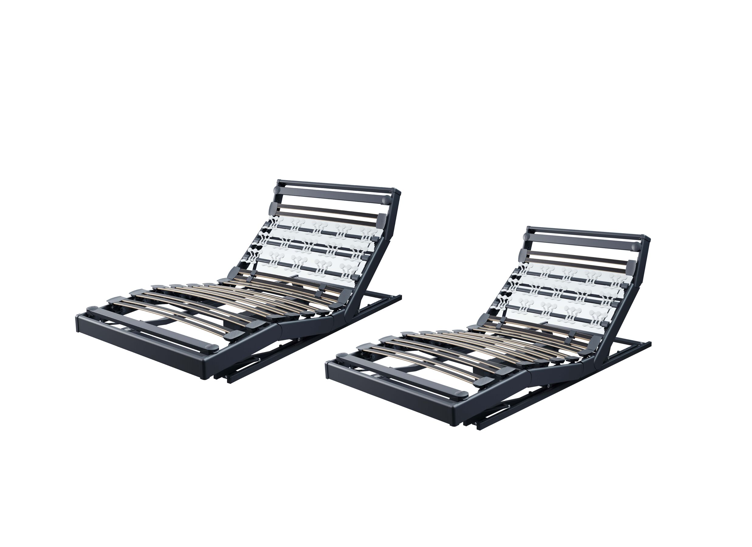 Detailfoto - Lattenbodem Hybrid 1 Servomat R2 elektrisch 2x 80x200cm