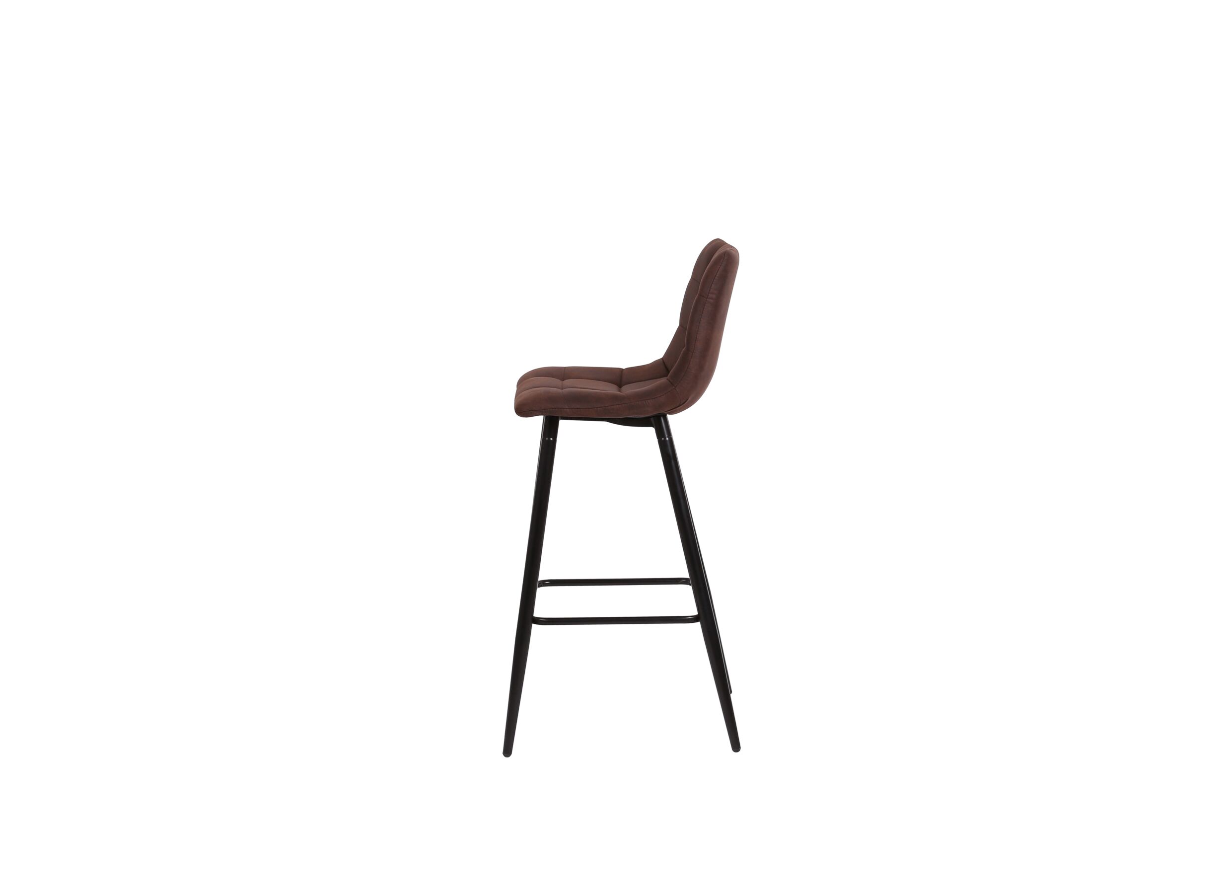 Barstoel Churchill ZH77,5cm - stof - bruin