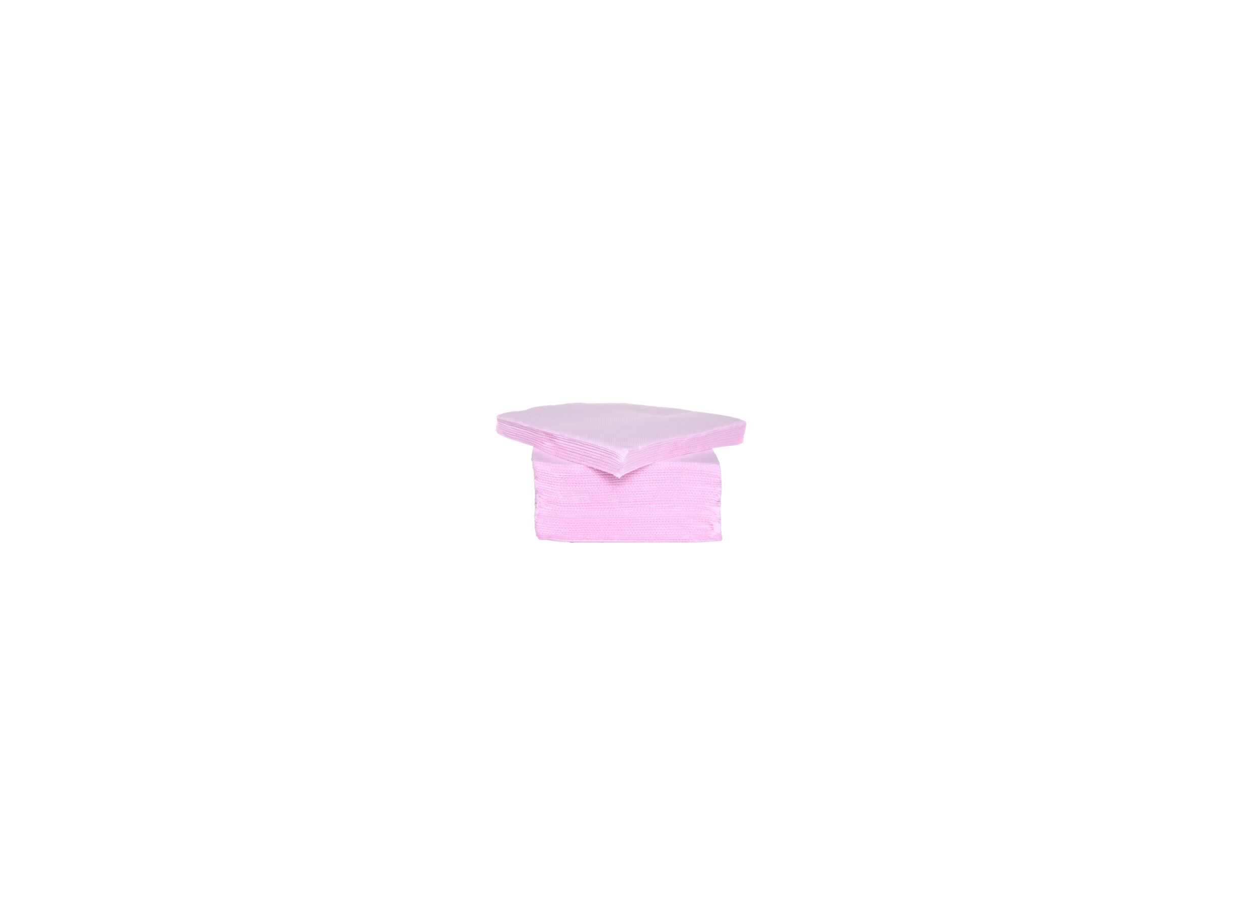 Serviette CT Prof 25x25cm roze, 40 stuks