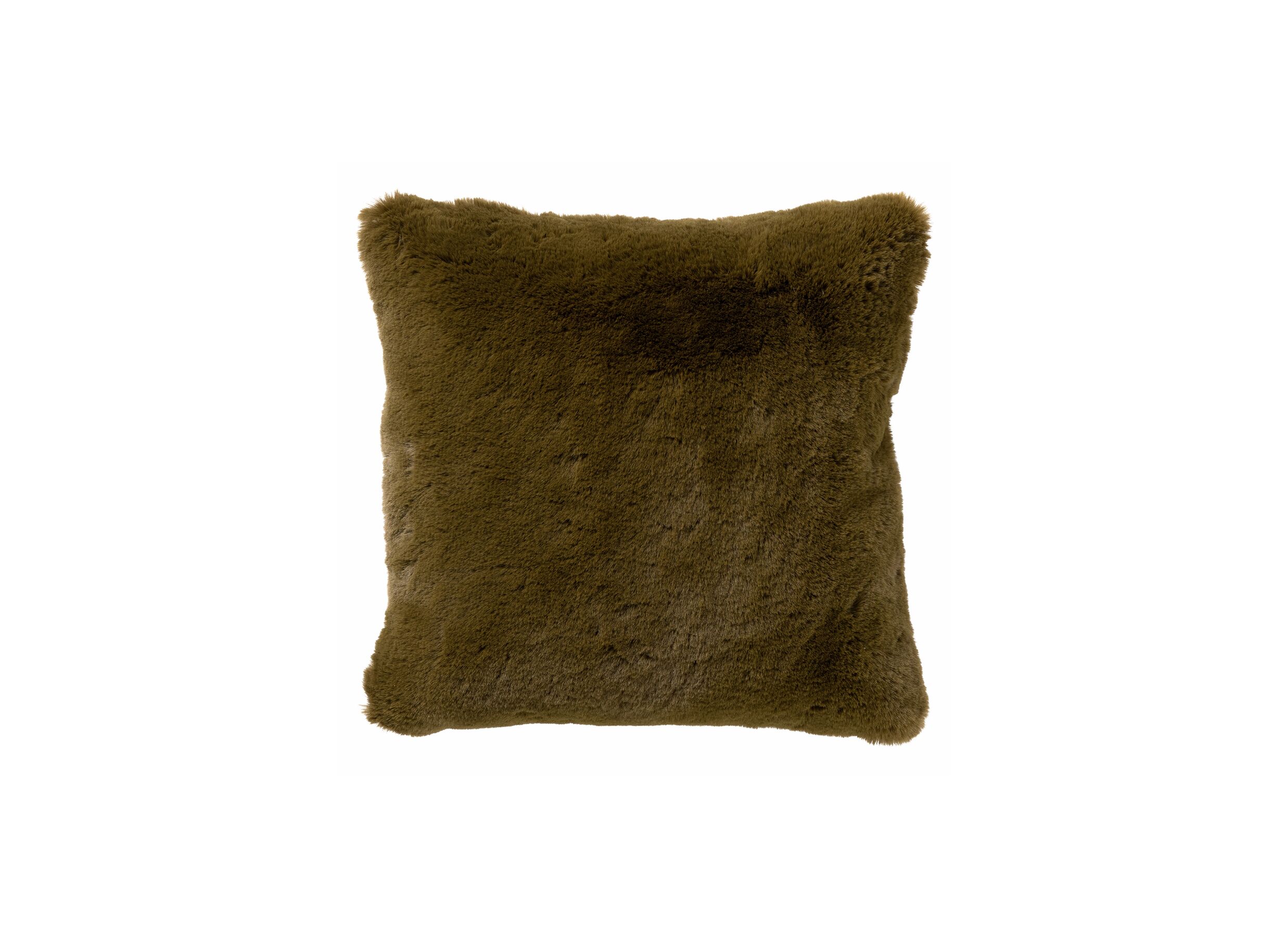 Coussin Zaya 45x45cm military olive - Coussin Zaya 45x45cm - tissu - military olive