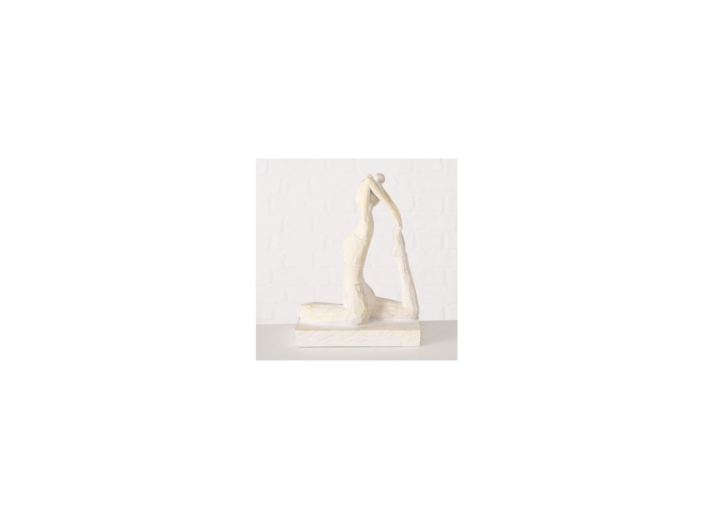 Aperçu - Statue Yoga Woman H24cm