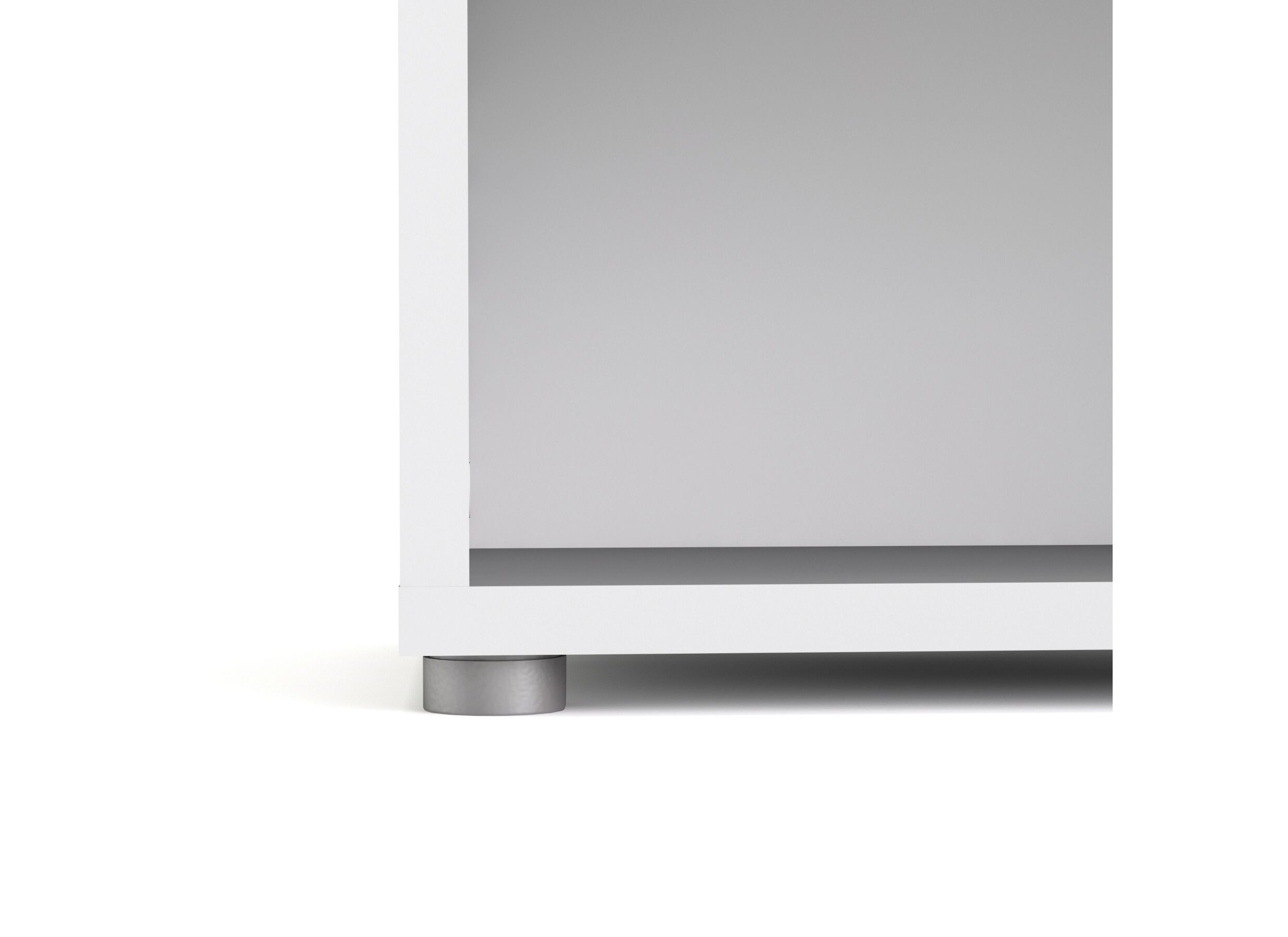 Boekenrek Prima 89x40x186cm - melamine - wit