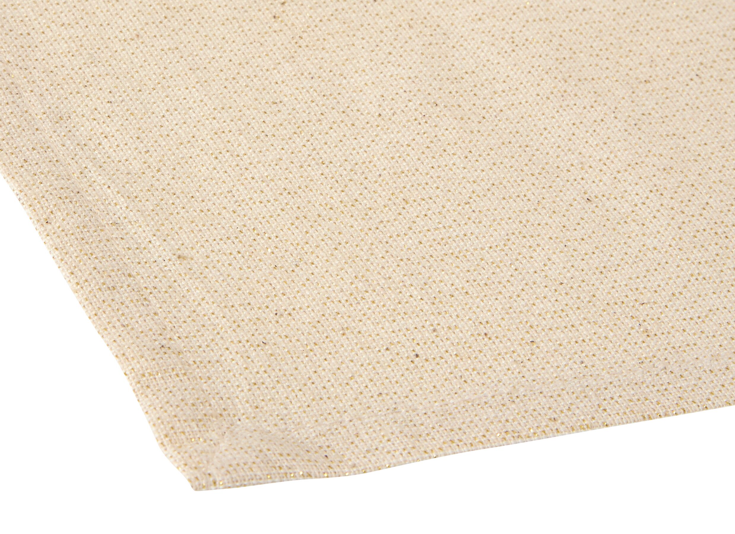 Detailfoto - Serviette Lyeka 40x40cm - katoen - beige set van 4