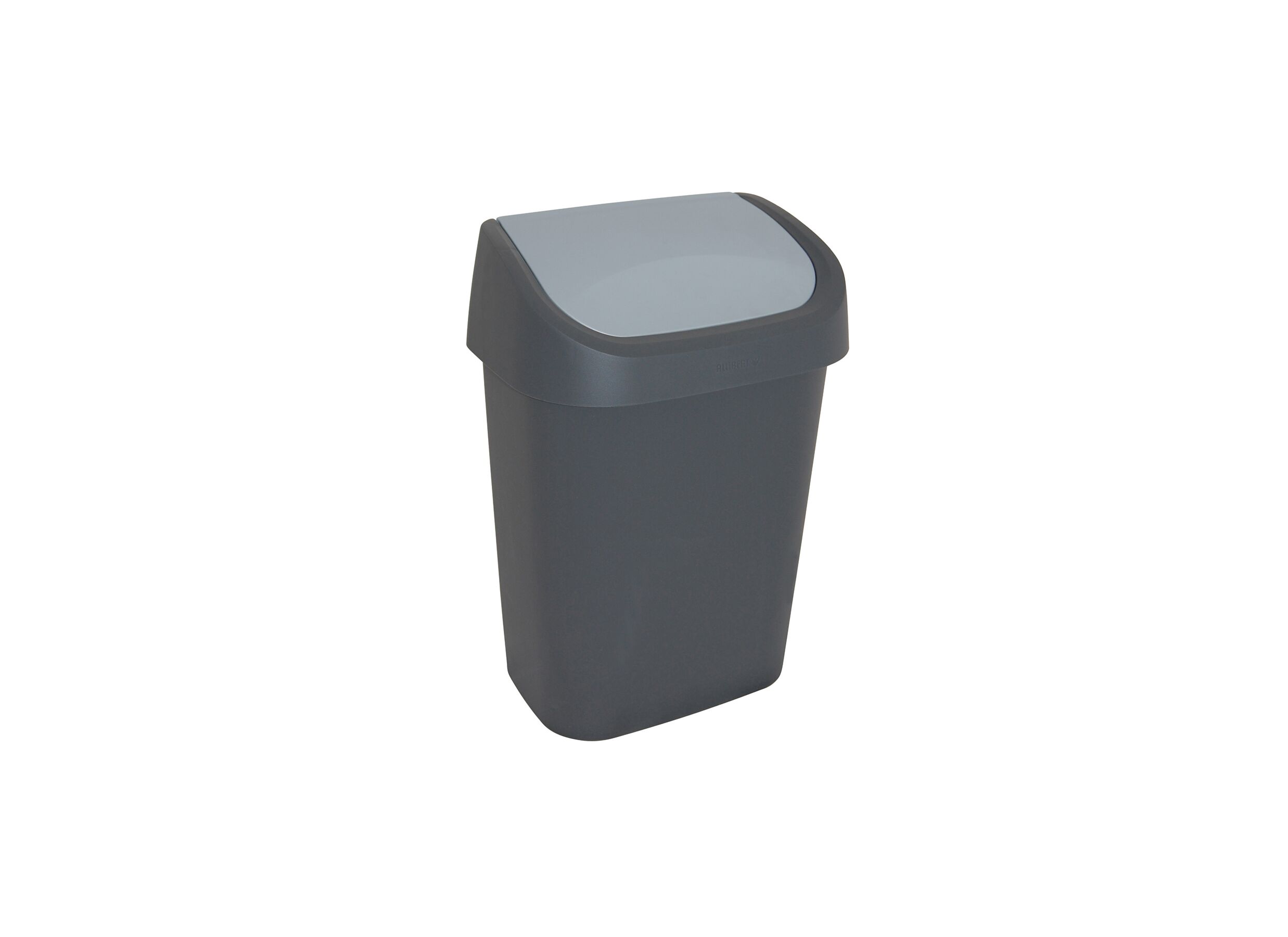 Poubelle Mistral swing Allibert 10L gris - Poubelle Mistral swing Allibert 10L gris