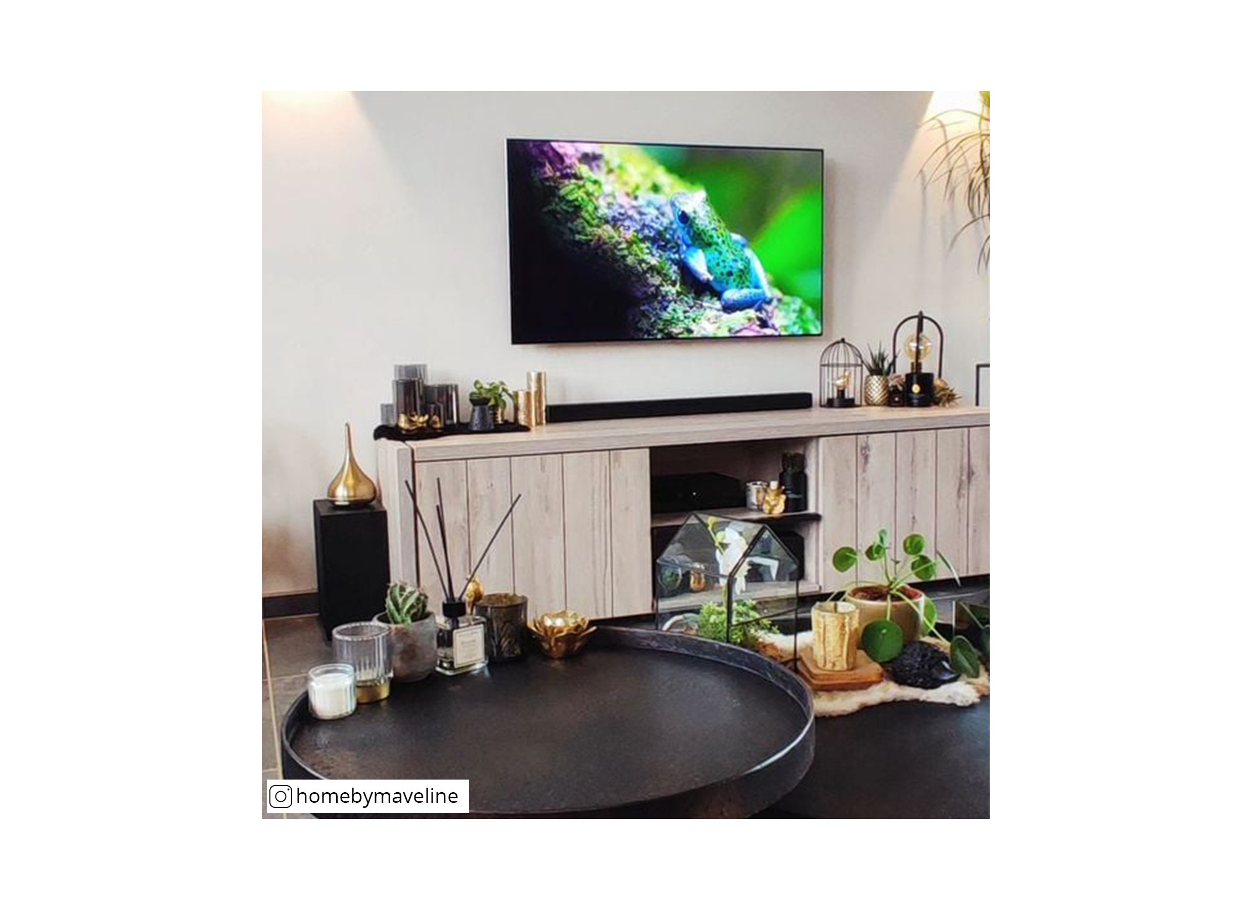 Foto ambiance - Meuble TV Lucca 194cm