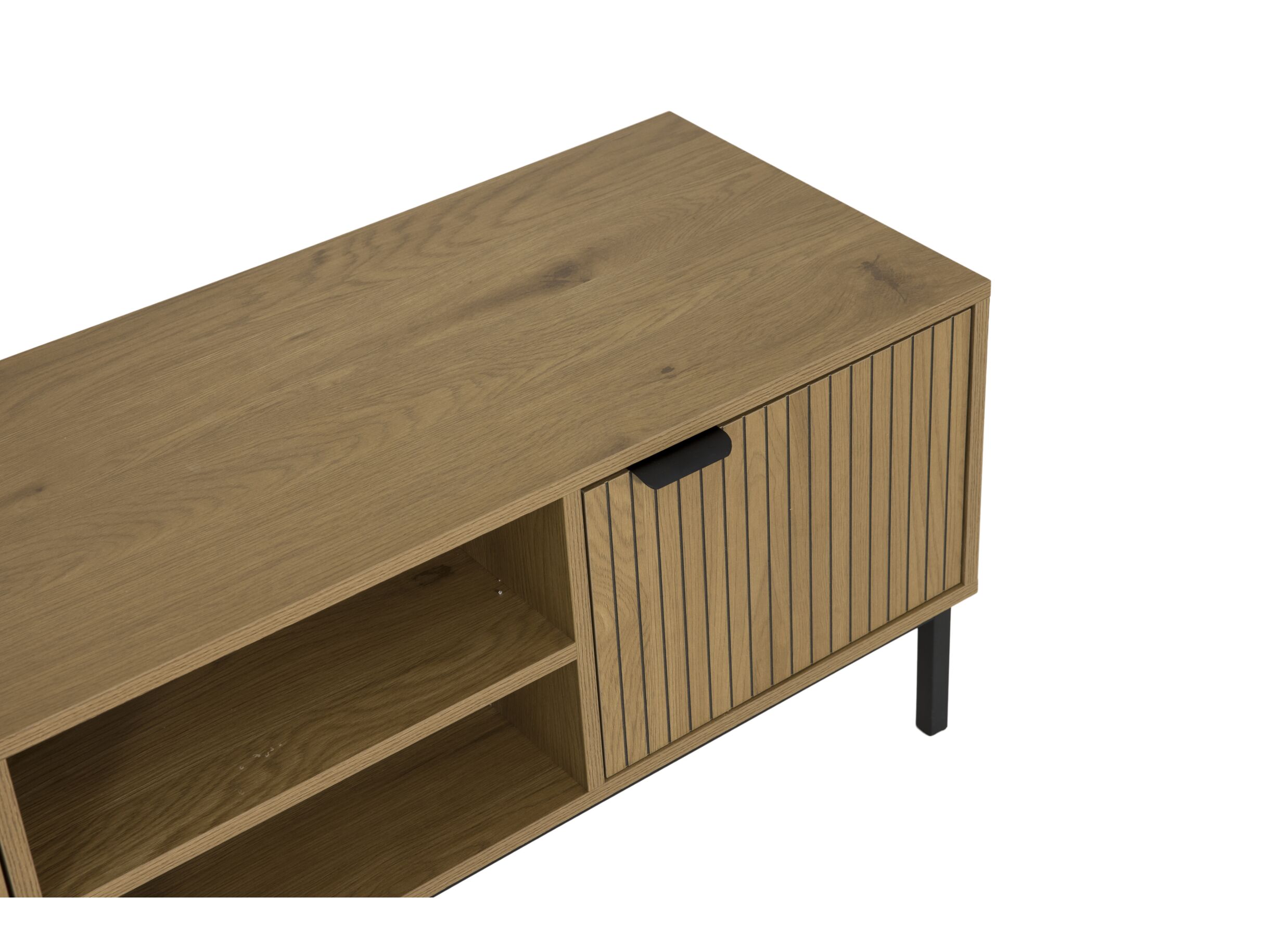 Detailfoto - Tv-meubel Nevado 120cm - MDF melamine - wilde eik
