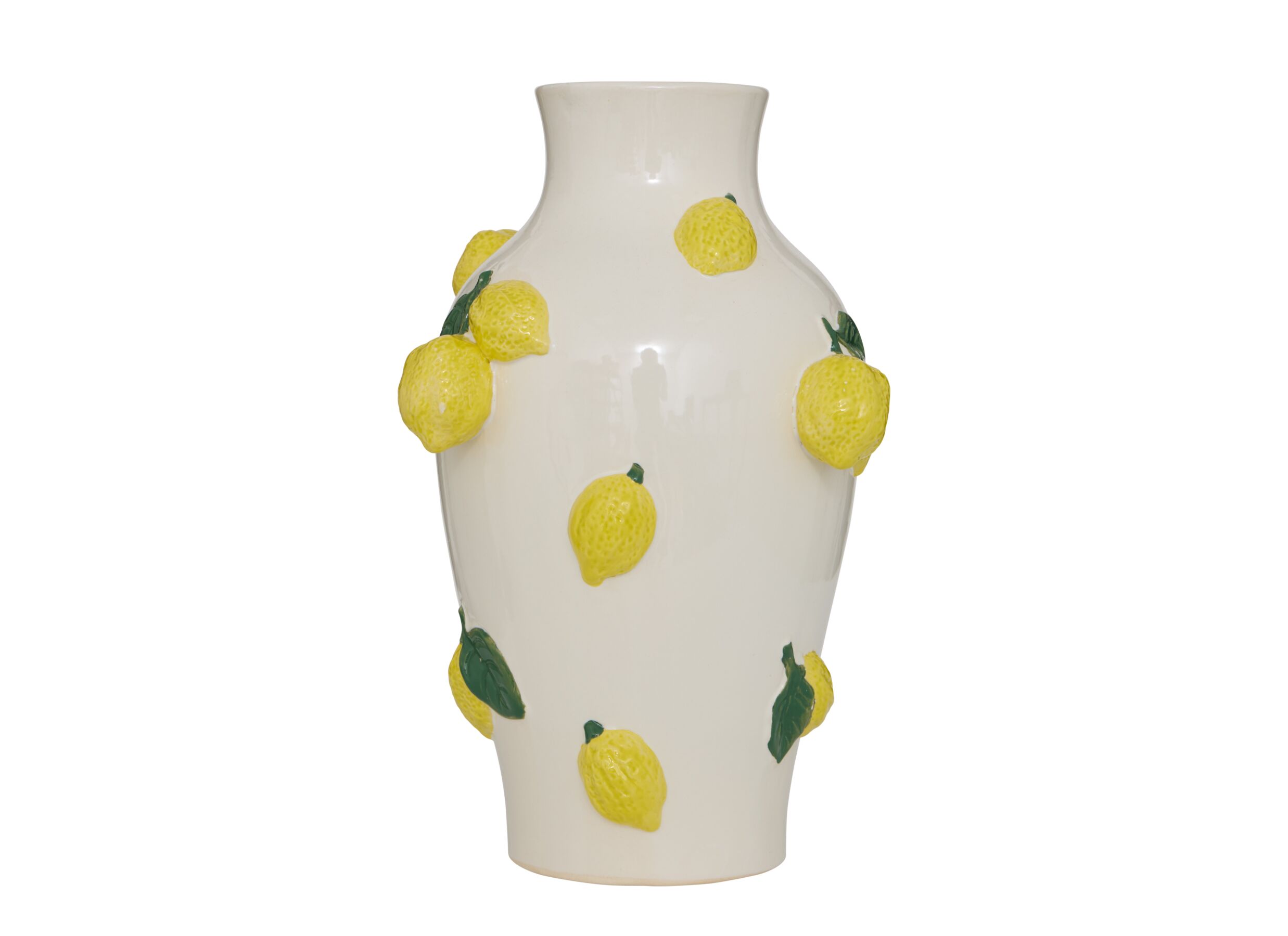 Aperçu - Vase Citron H32,6 - dolomite - multicolore