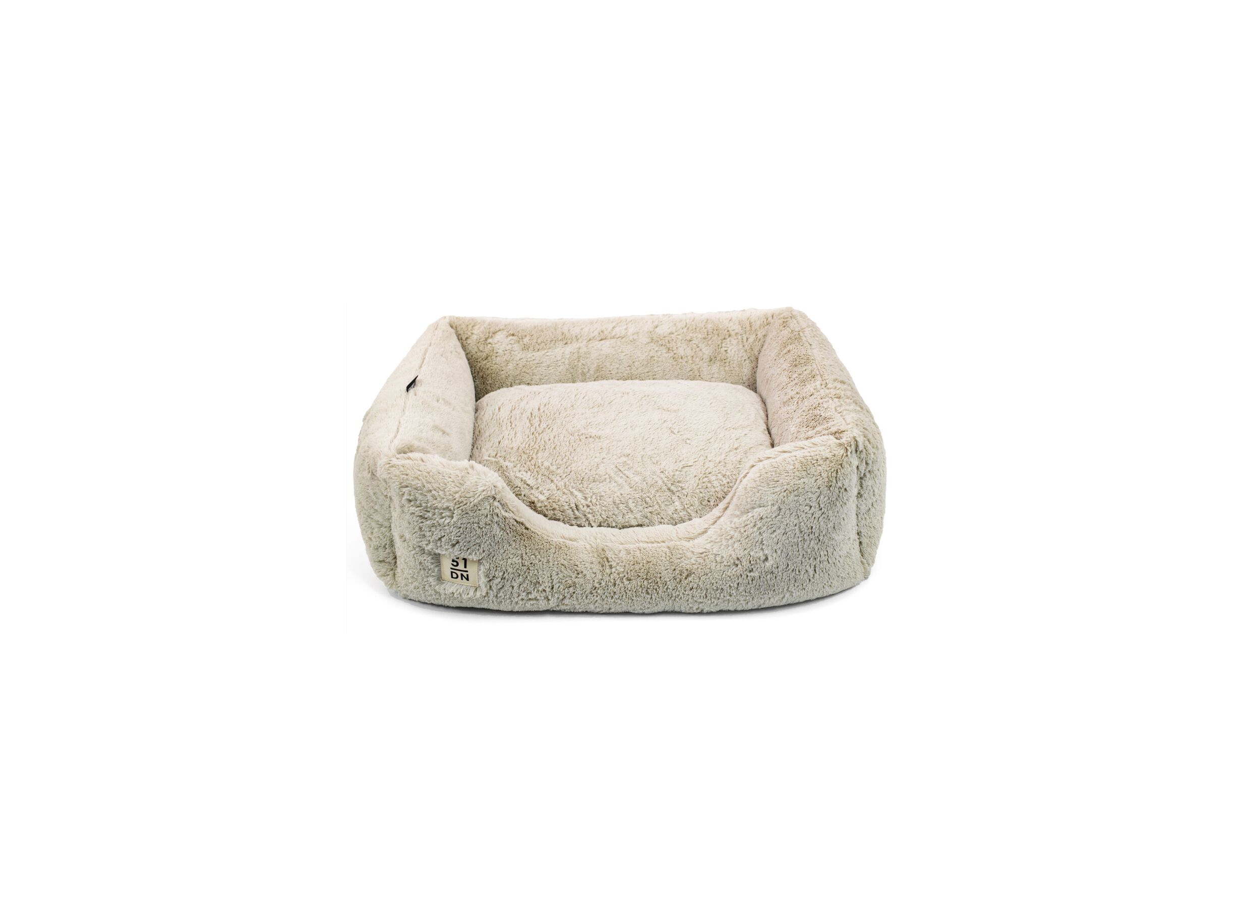 Hoofdfoto - Hondenmand Supersoft M 70x50cm - stof - lichtgrijs