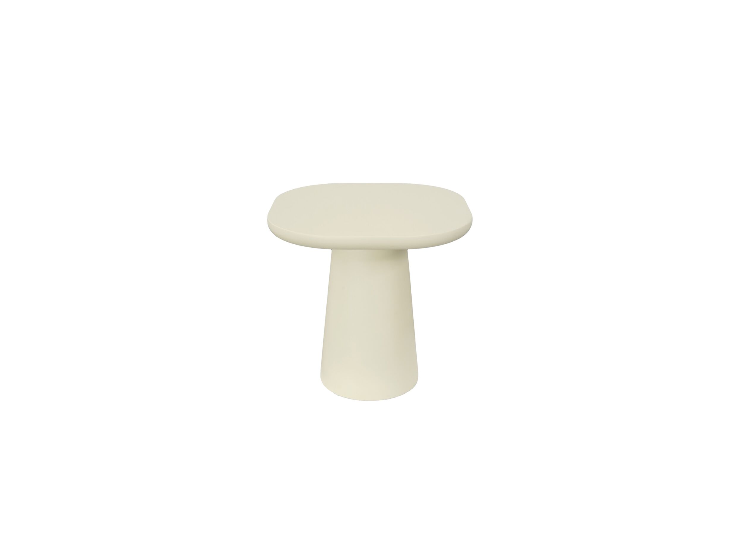 Bijzettafel Zerra 55x55cm - micro cement - beige - Table d'appoint Zerra 55x55cm - micro ciment - beige