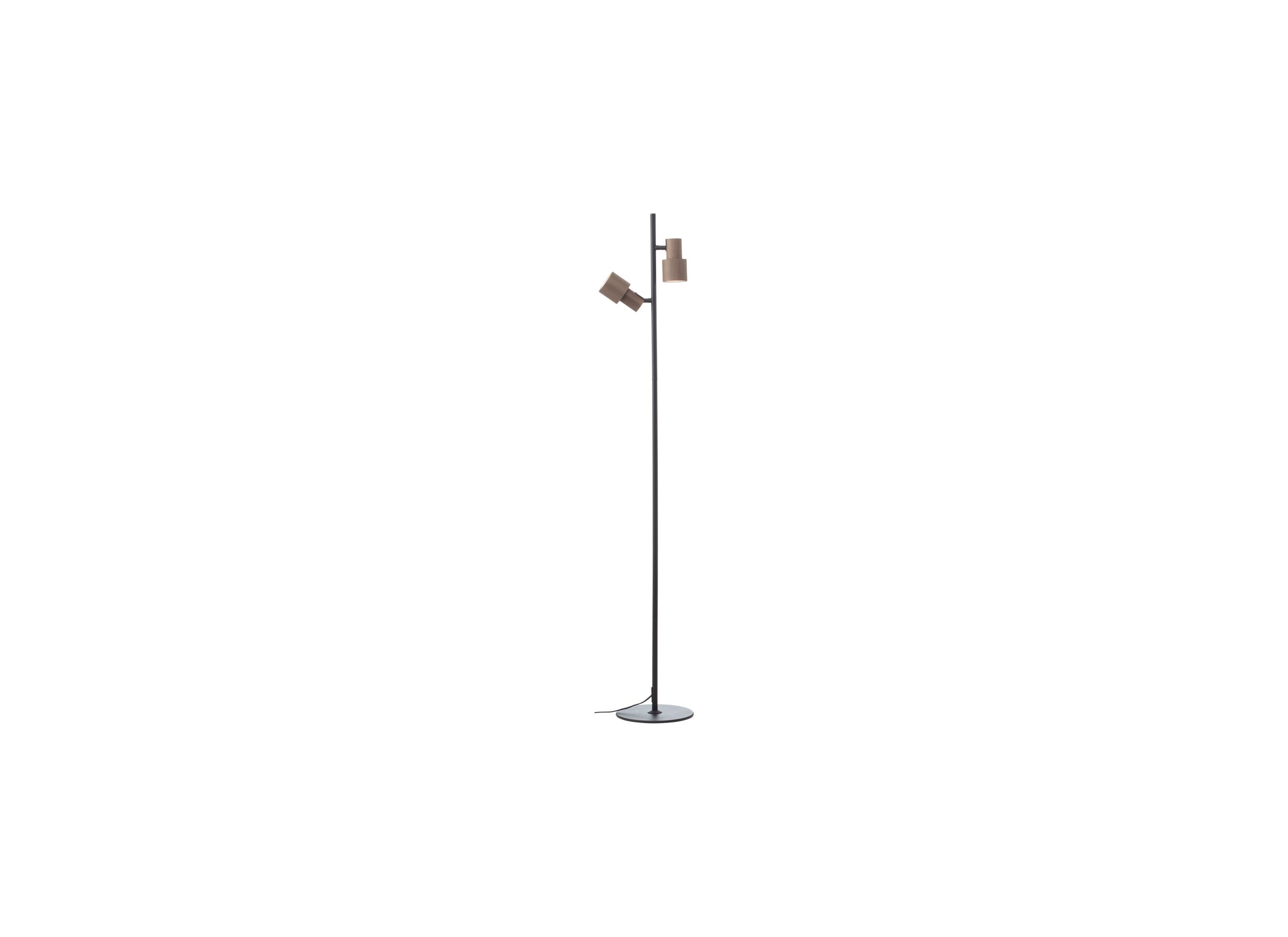 Aperçu - Lampadaire Cadiz GU10 H140cm - aluminium - noir/bronze