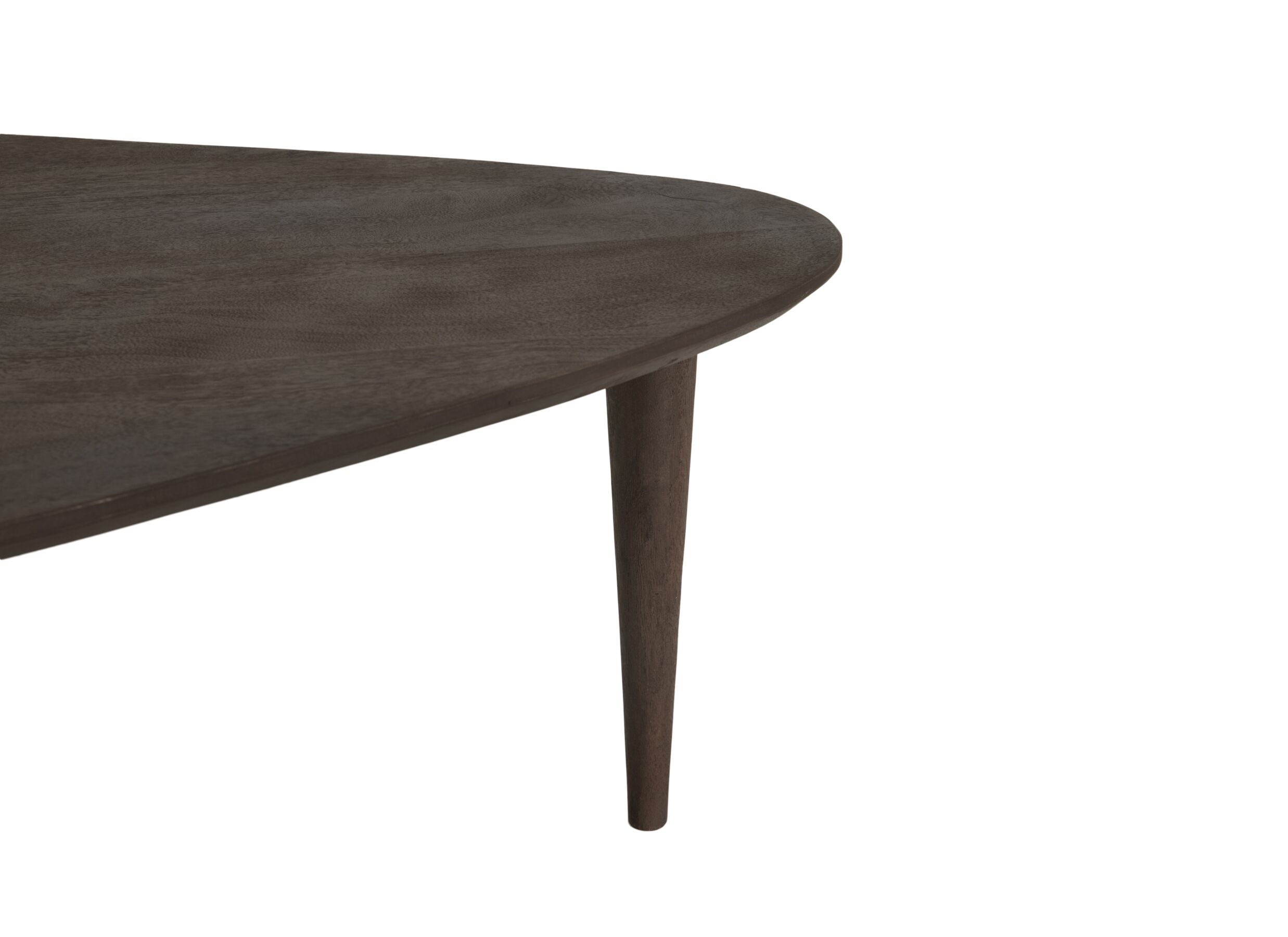 Detail - Table basse Ginger 100x64/69x49cm - manguier massif - naturel - lot de 2