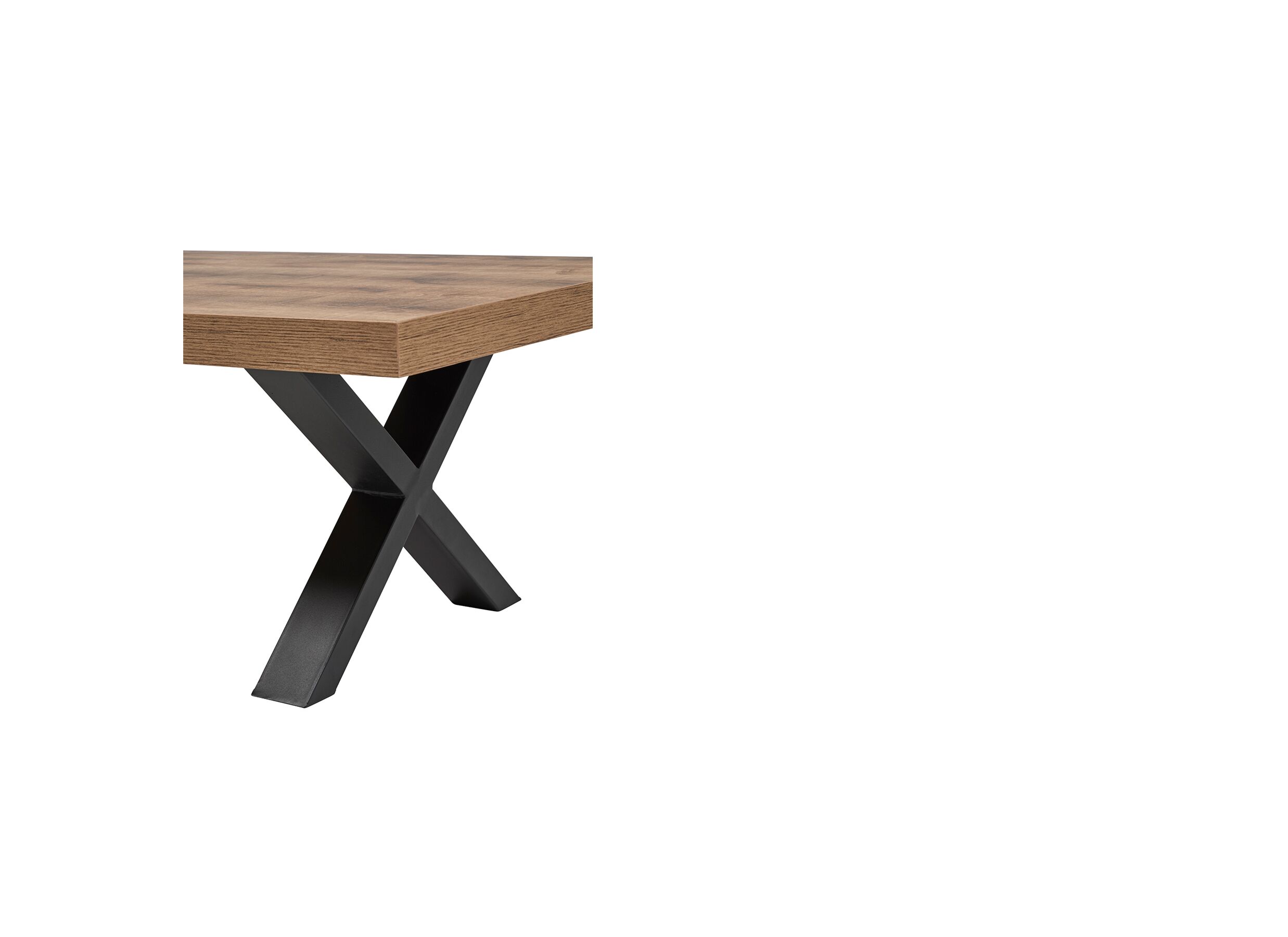 Detail - Table de Salon brun noir
