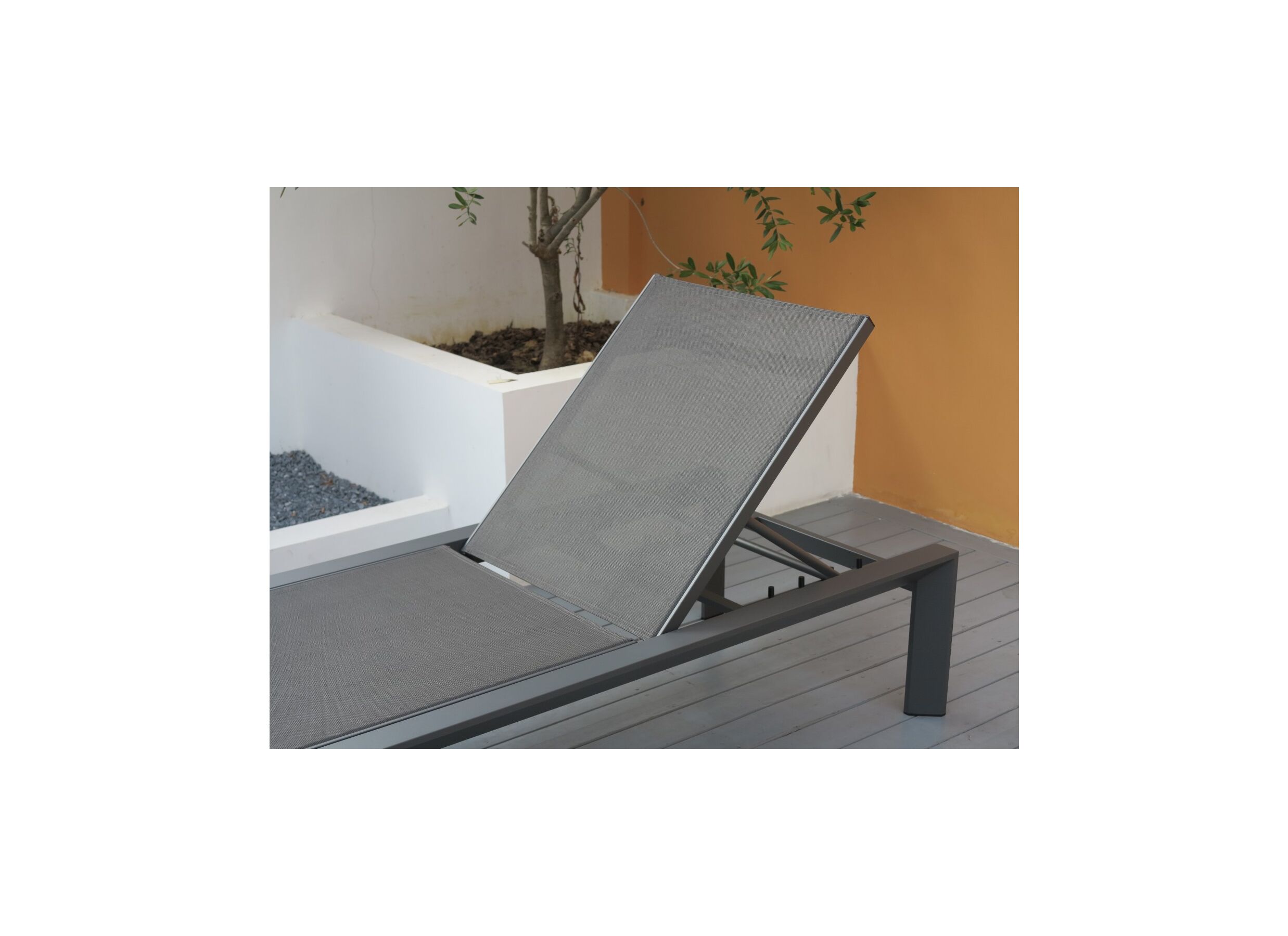 Detail - Chaise longue Bliss anthracite