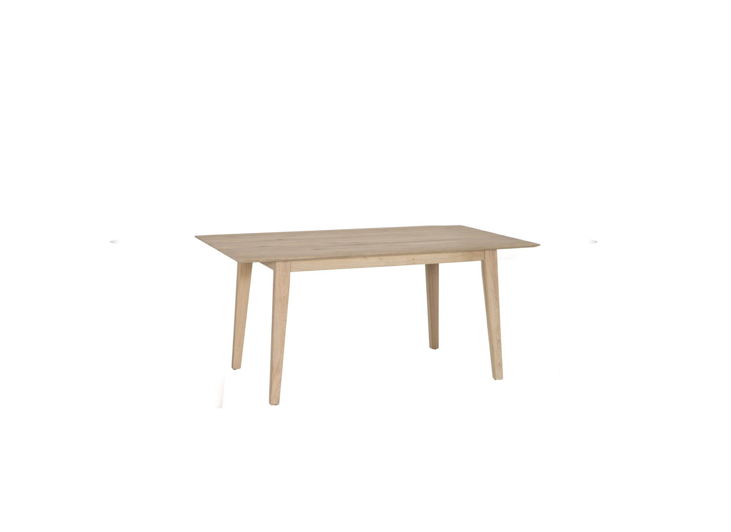 Plus Important - Table Legato 160x80cm - chêne massif - naturel