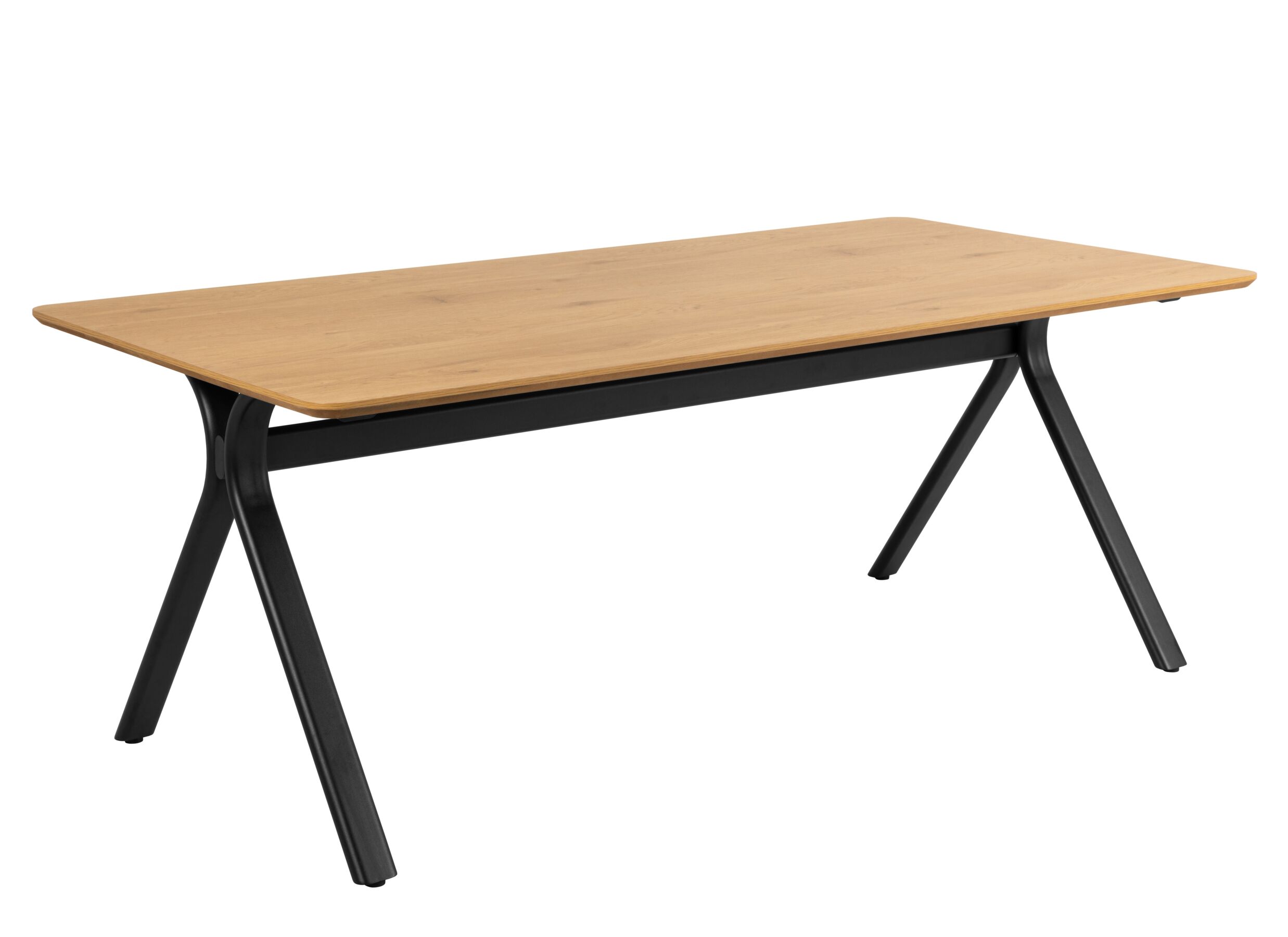 Overzichtsfoto - Tafel 200x100cm - decor & staal - eik & zwart