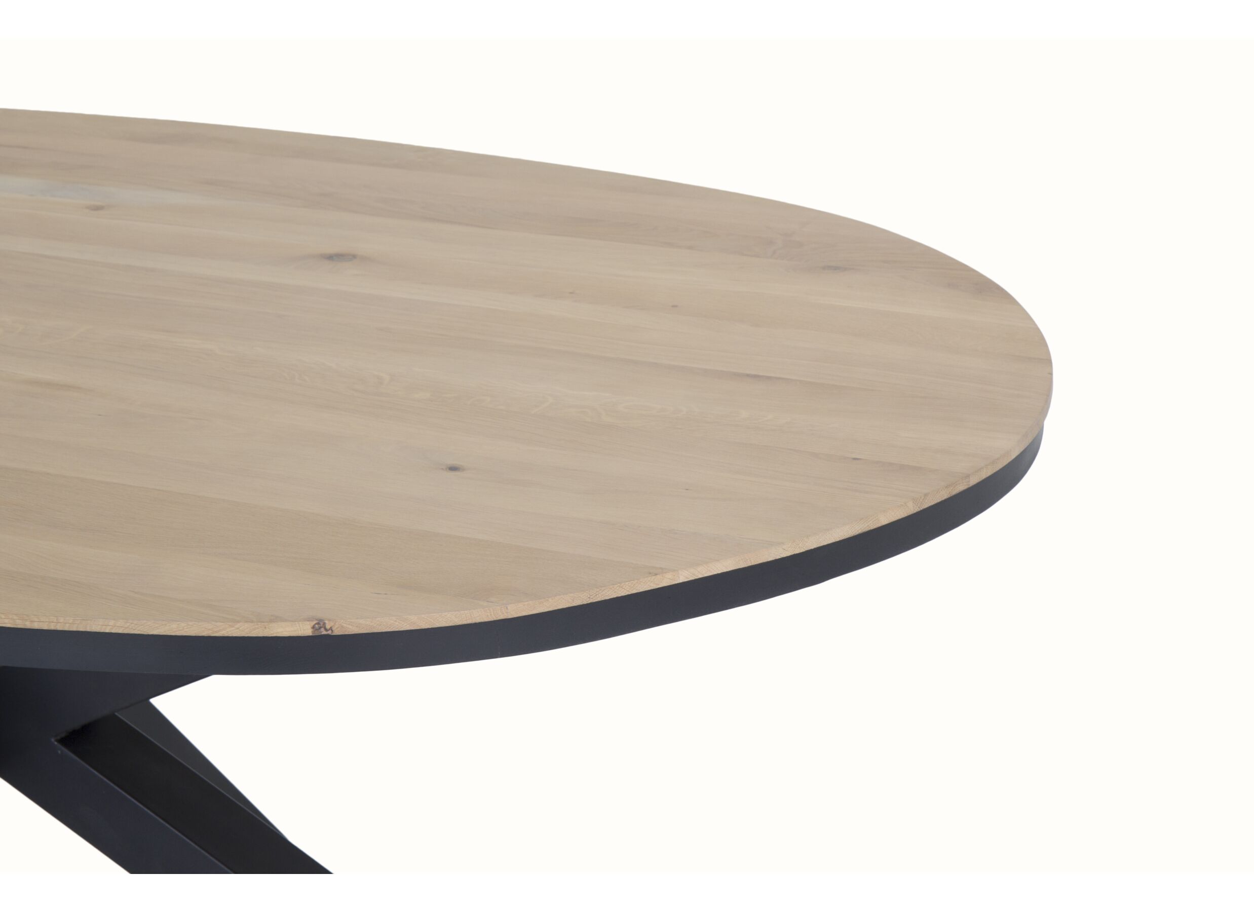 Tafel Ark 250x128cm - eik massief - naturel