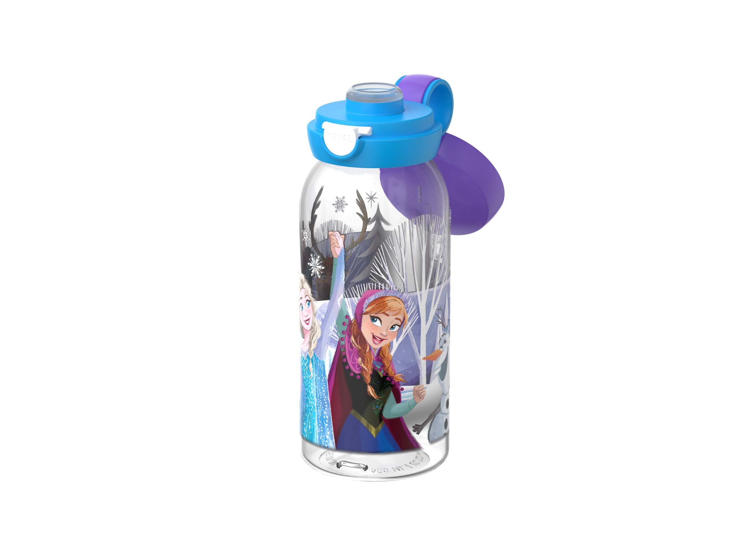 Aperçu - Gourde Campus Flipdop Frozen Friends 600ml - plastique - multicolore