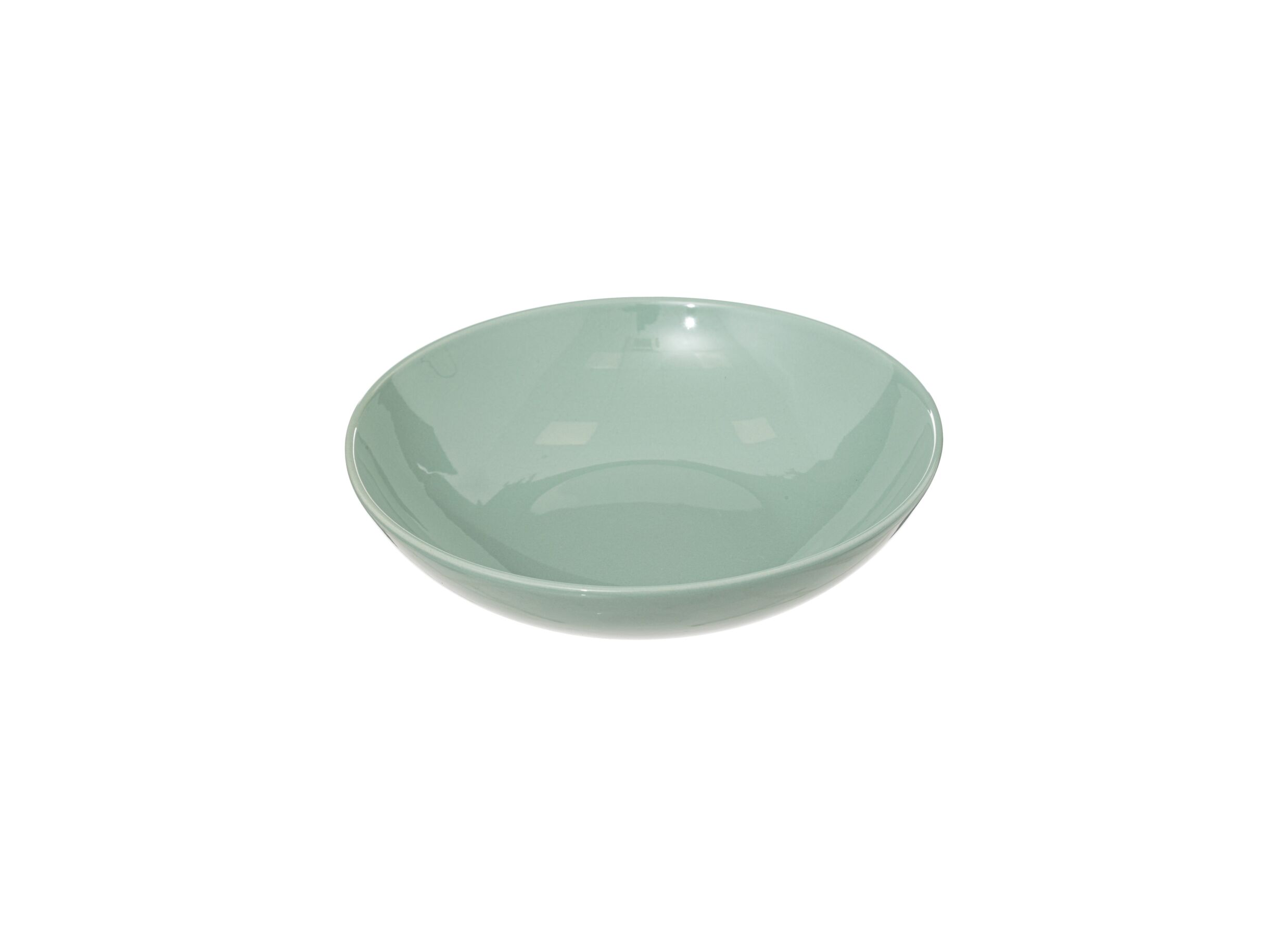 Overzichtsfoto - Serviesset Colorama 18-delig - stoneware - muntgroen