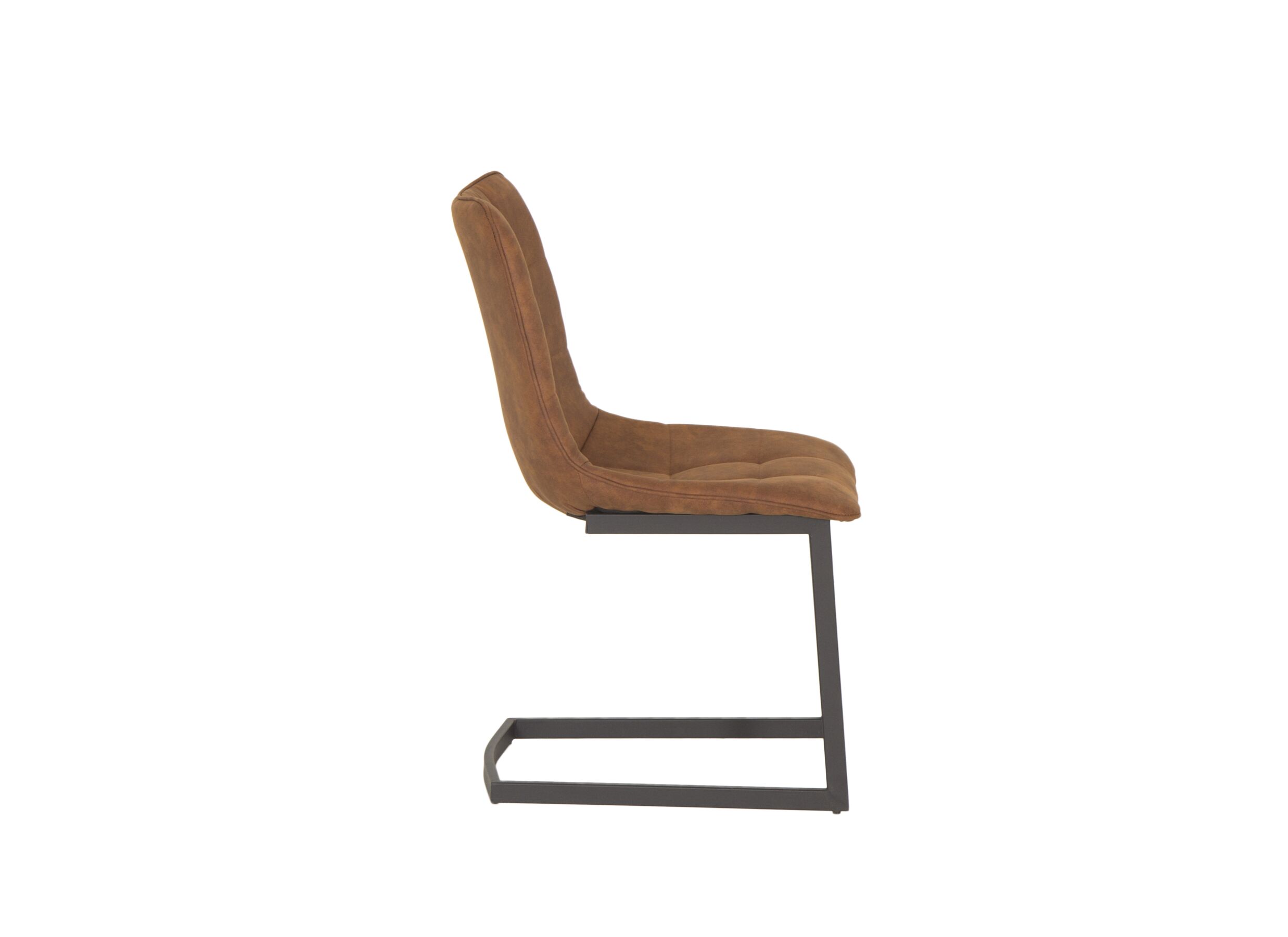 Stoel Cloud 46,5x57x86cm - microvezel - cognac